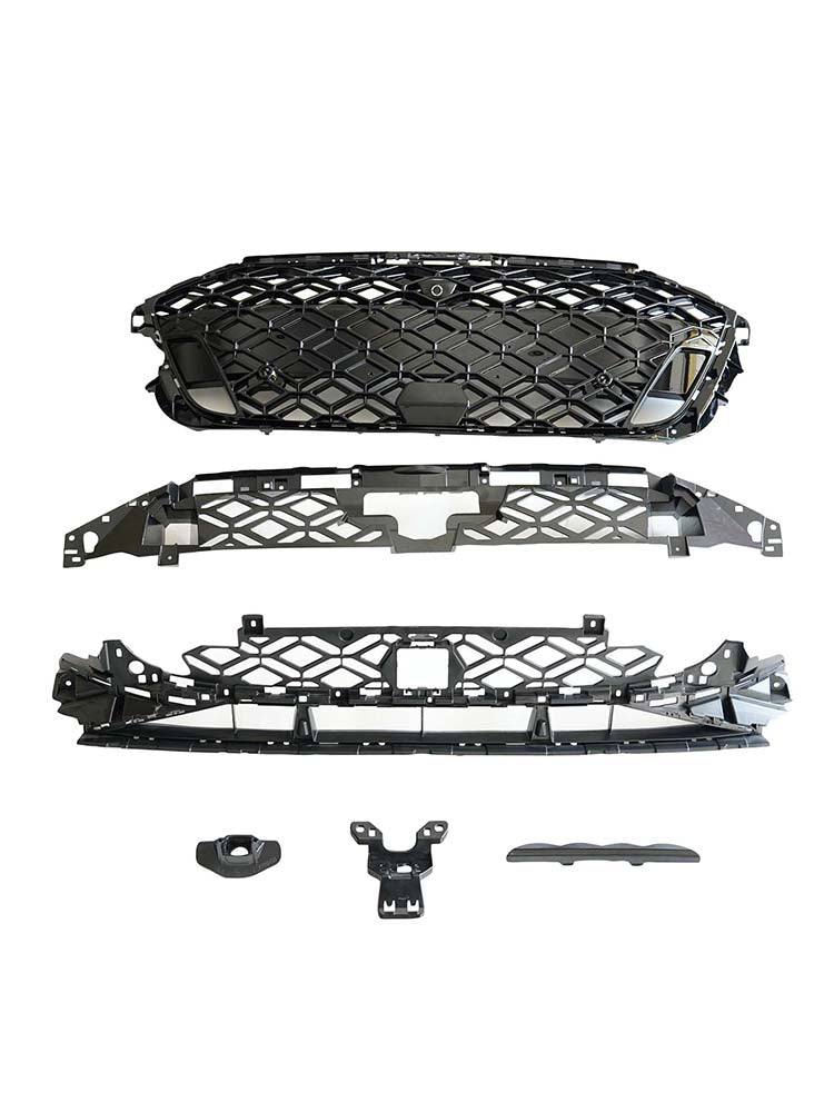 Front Bumper Honeycomb Mesh Grille Grill Pour Audi A3 8Y S‑line 2025‑2026