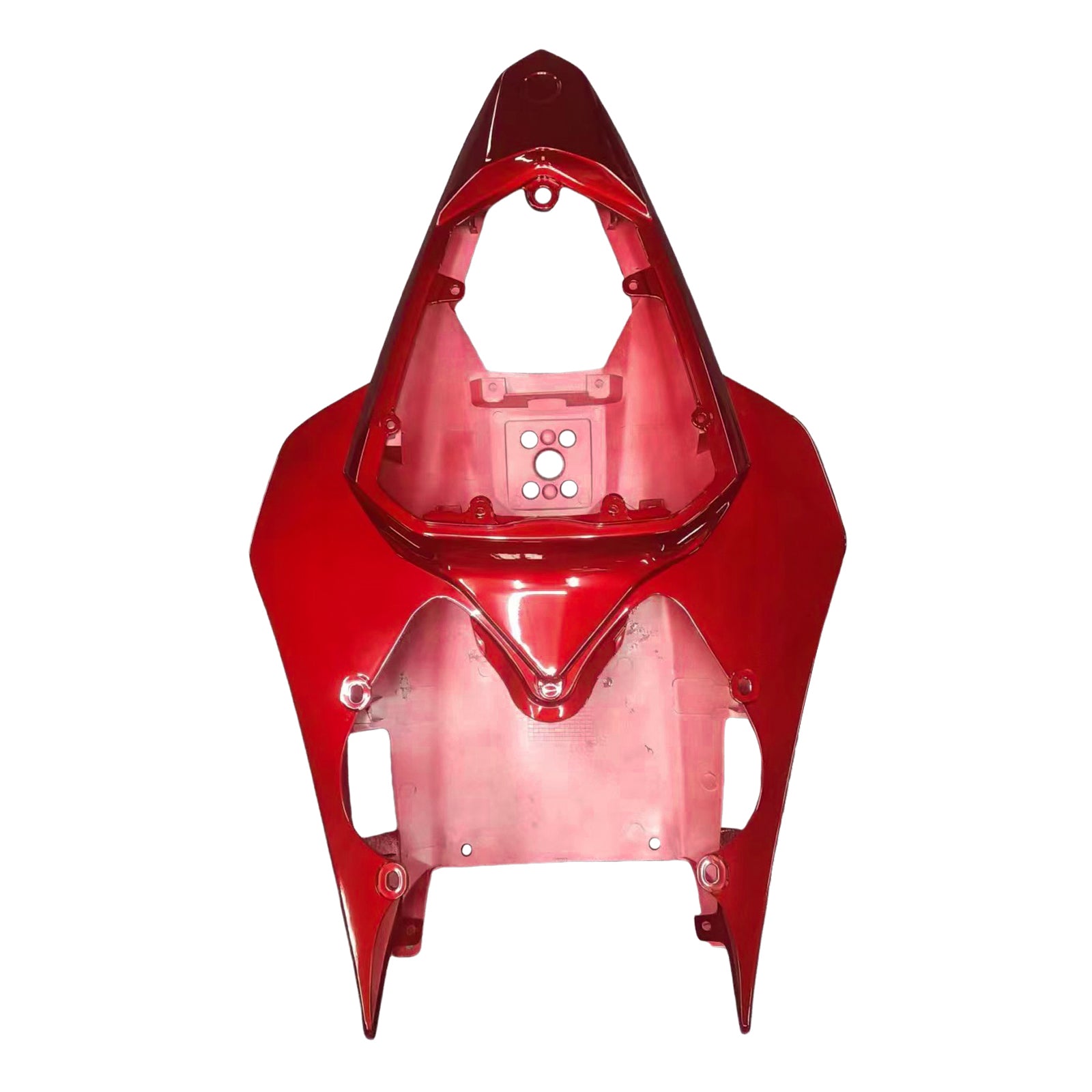 Kit corpo in plastica per iniezione carenatura adatto per YAMAHA YZF-R6 2008-2016 Rosso opaco Nero