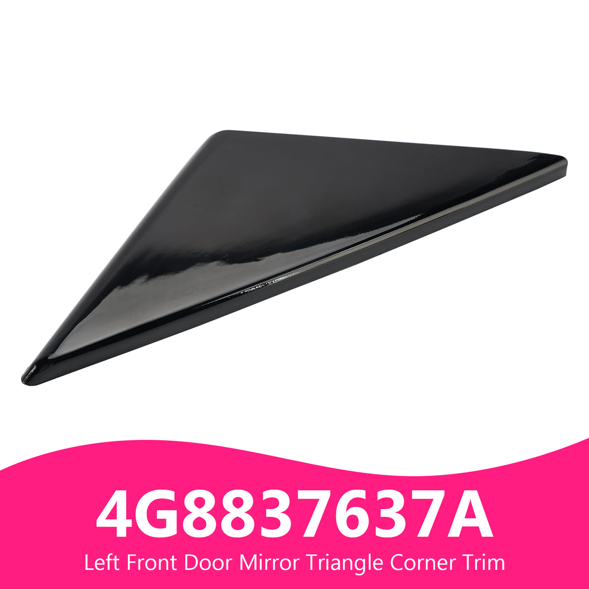 Espejo retrovisor triangular puerta delantera izquierda para Audi A7 2011-2018 4G8837637A