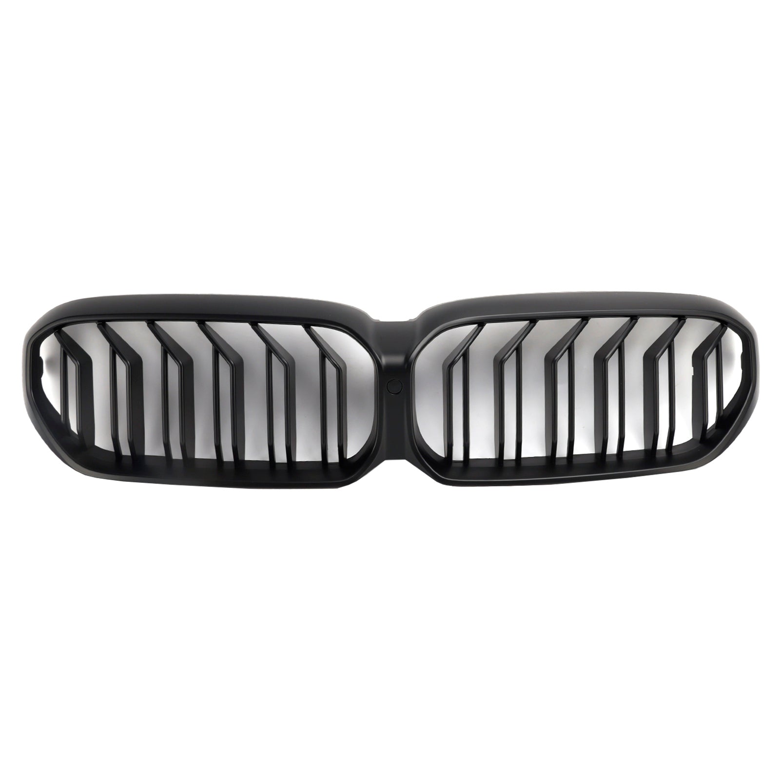 Rejilla frontal de doble listón negro mate para BMW G30 G31 LCI 2021-2024