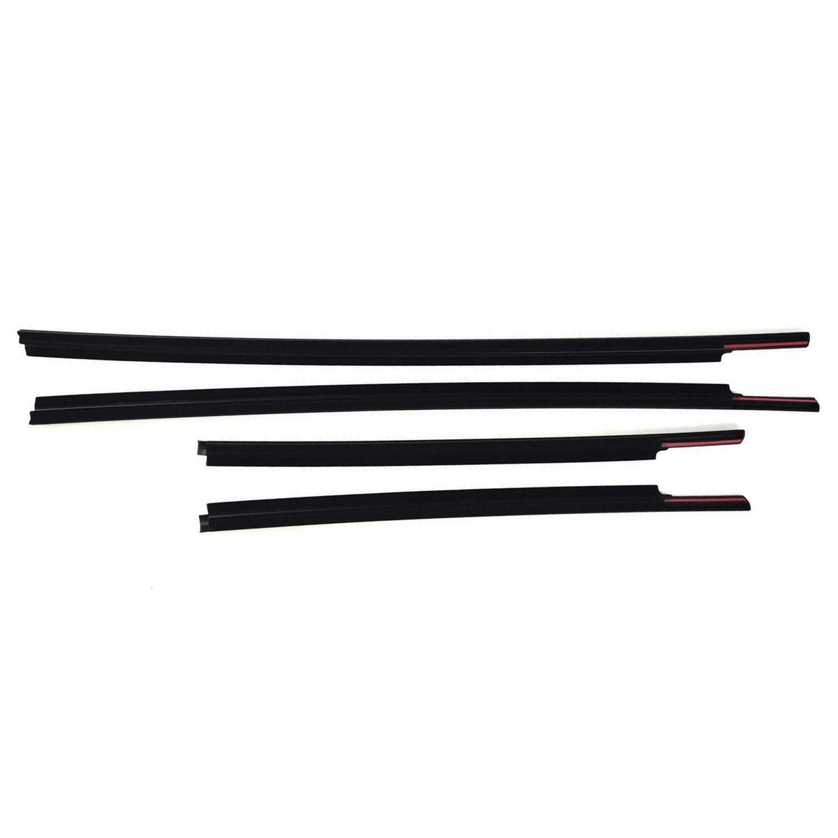 4PCS Garniture de porte extérieure Pour Suzuki Swift RS415 2005‑2010