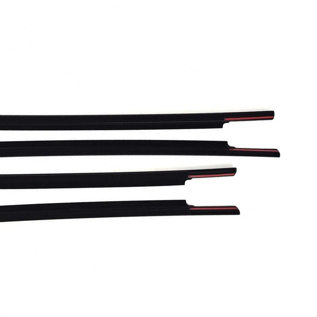 4PCS Garniture de porte extérieure Pour Suzuki Swift RS415 2005‑2010