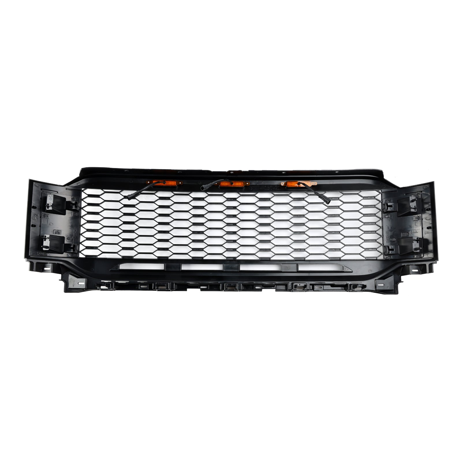 Rejilla de parachoques delantero ABS de repuesto para Ford F150 2021-2023 Raptor con LED