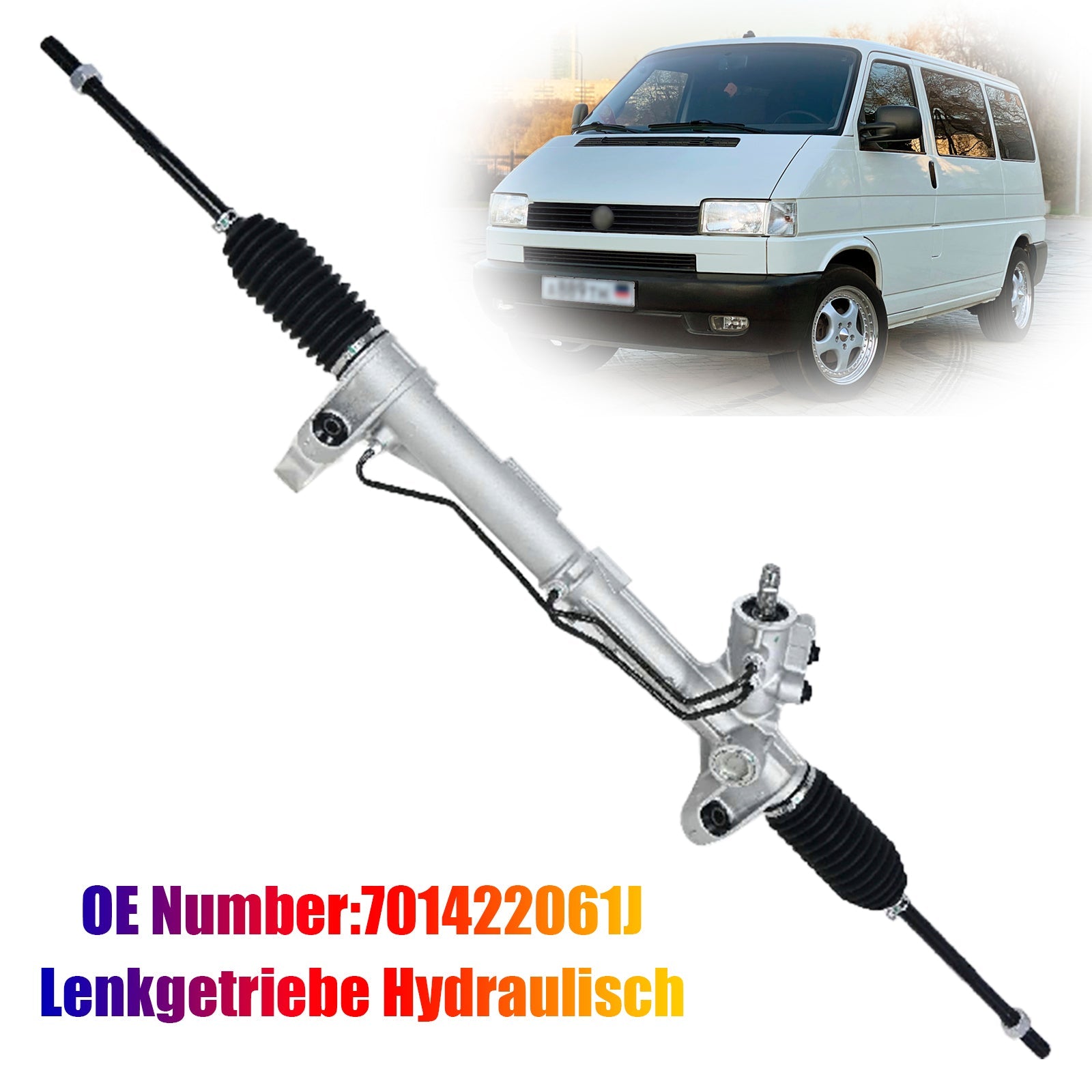 Hydraulische stuurkast 701422061J voor VW Transporter Bus T4 IV Box 93-03