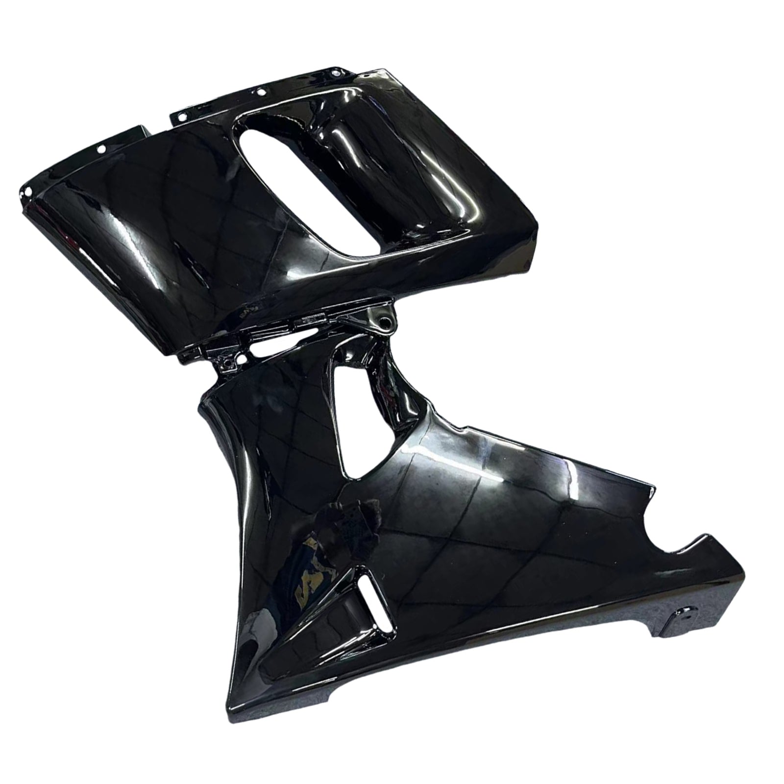 Kit de carénage en plastique ABS injecté compatible avec Kawasaki ZZR400 1993-2007 ZZR600 1998-2003