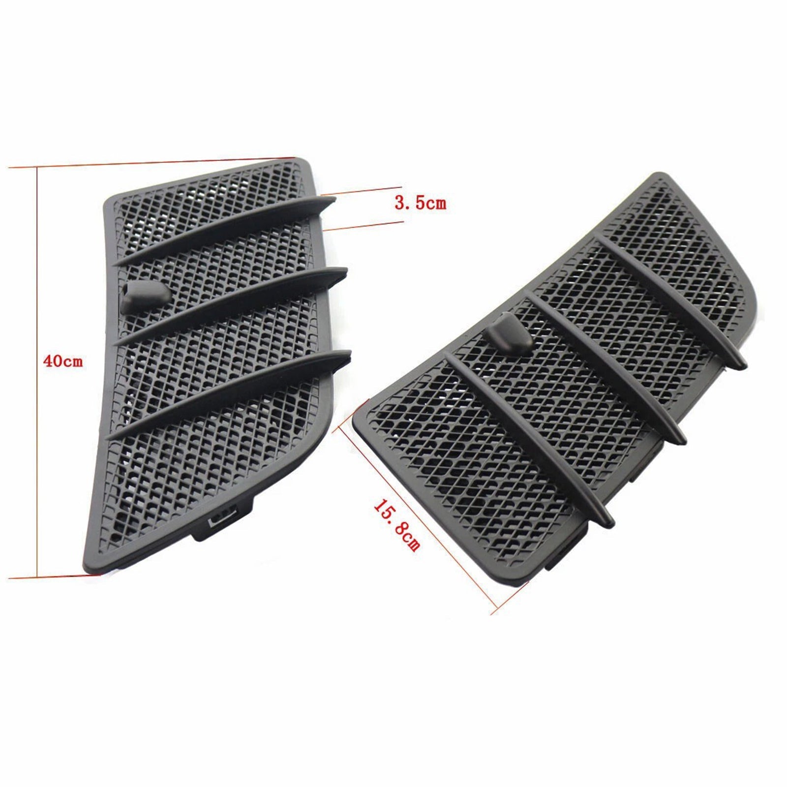 Grille de radiateur de capot droite et gauche 1648804305 pour Mercedes W164 Classe ML et GL