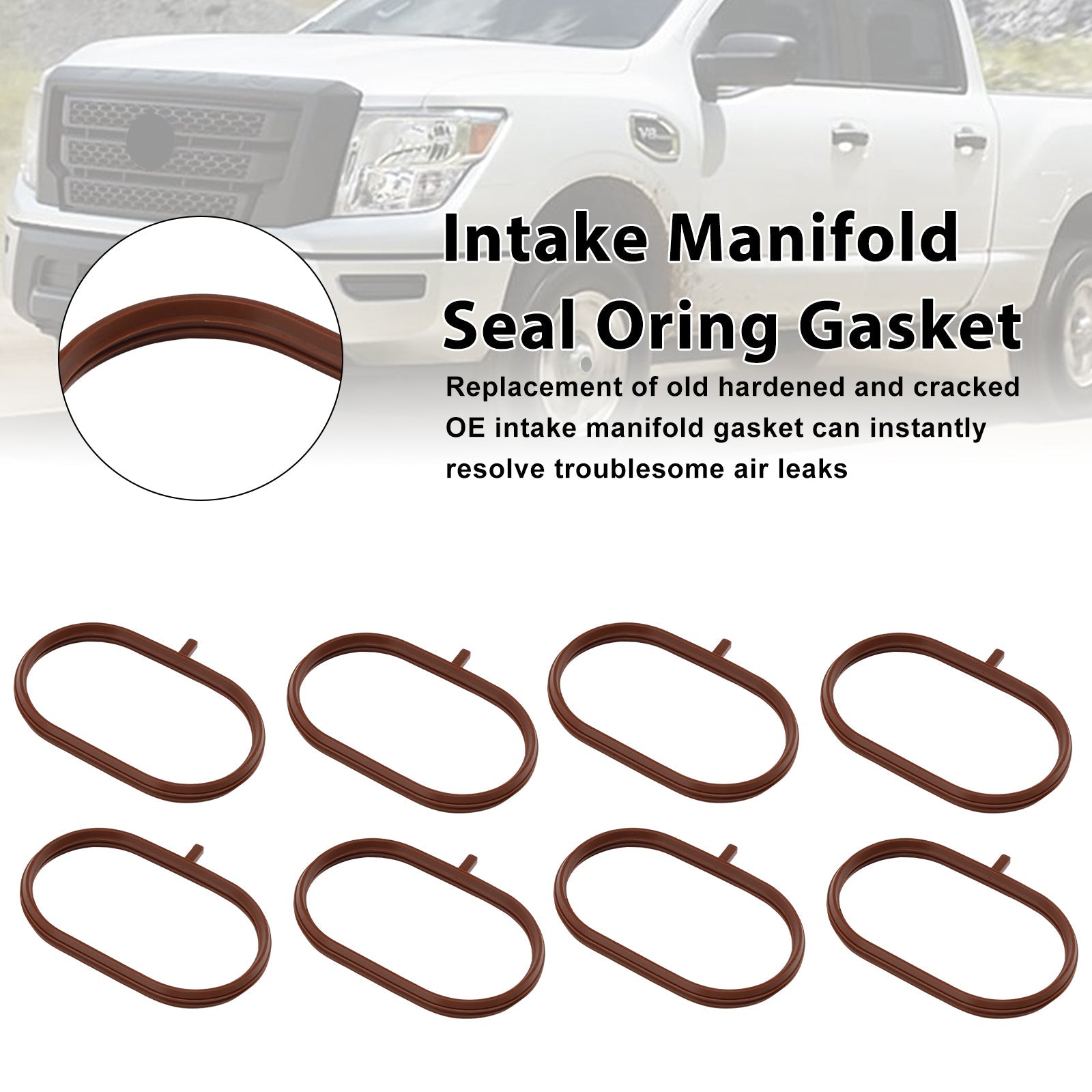 Giunto collettore di aspirazione da 8 pezzi per Nissan Titan XD 2016-2024 140351LA0A