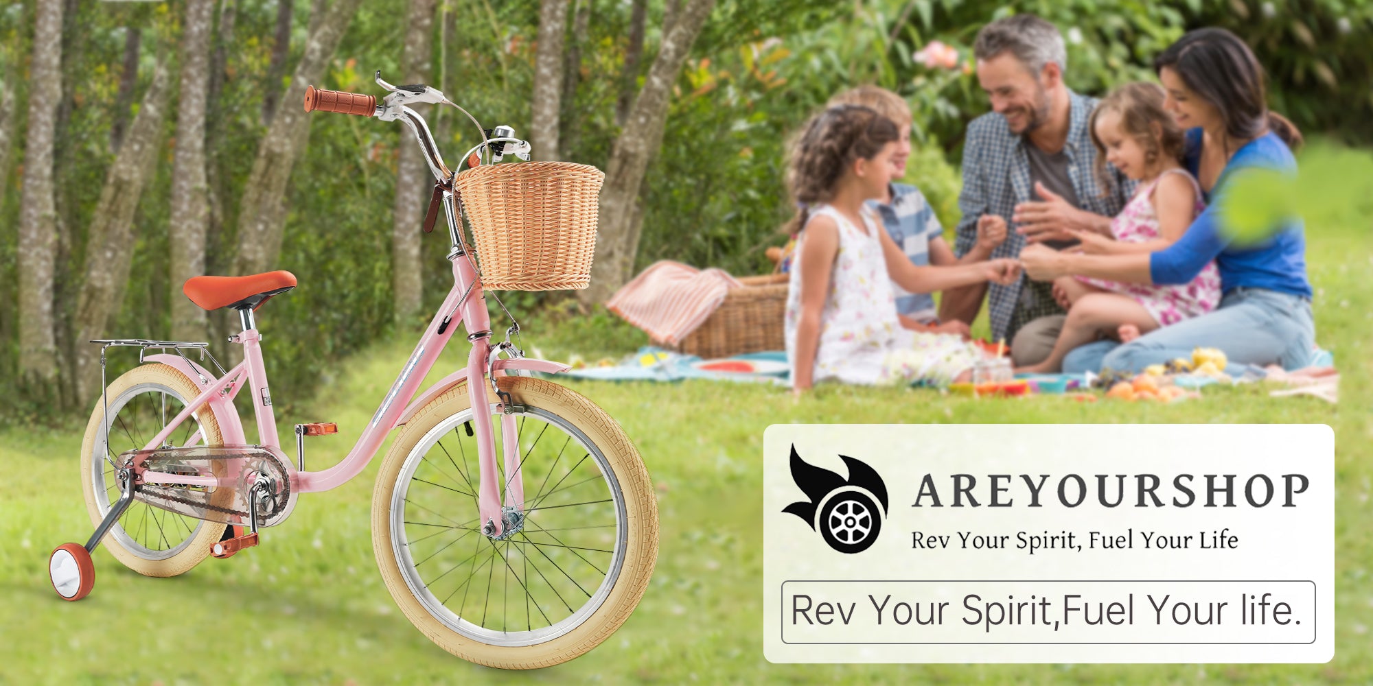 Lapsipyörä 18 tuumaa tytöille ja pojille 7–9 -vuotiaille korilla