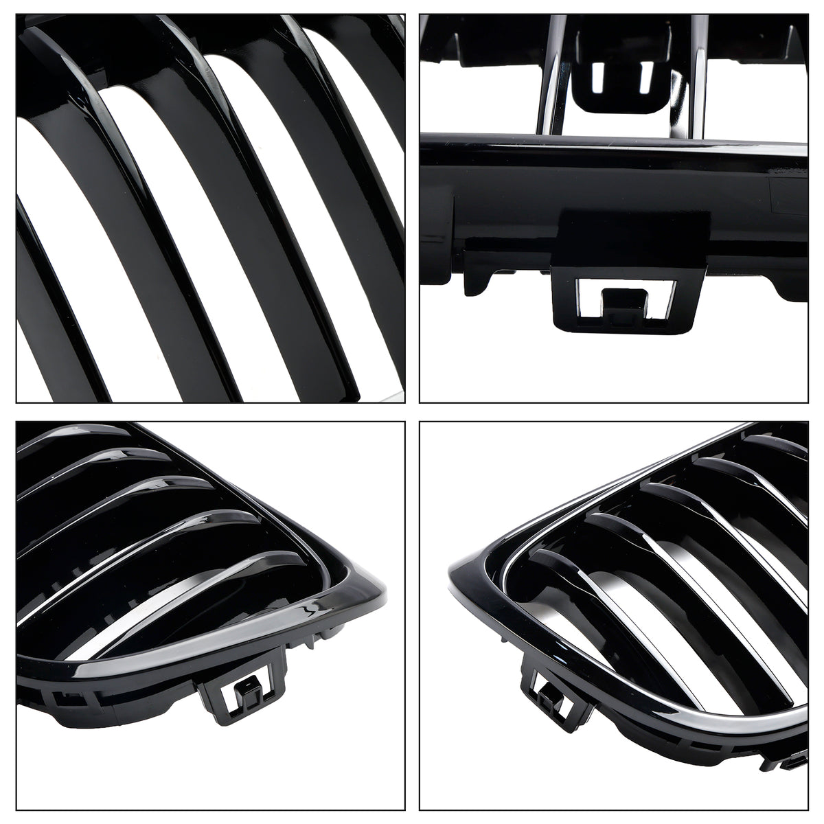 Glänzend schwarzer Frontgrill für BMW 2er Gran Tourer F45 F46 2015–2018