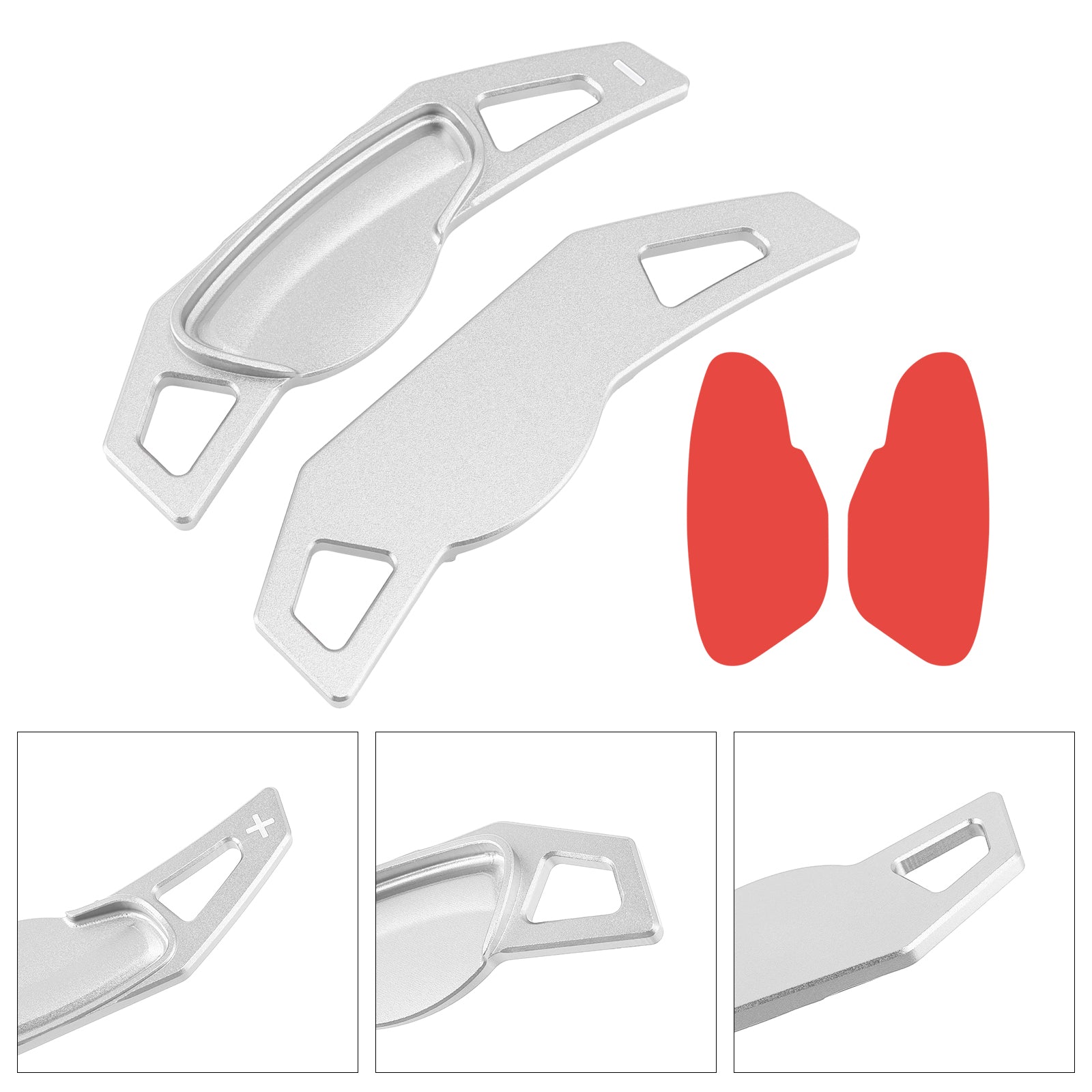 Extension de palettes de changement de vitesse au volant pour Smart Aluminium