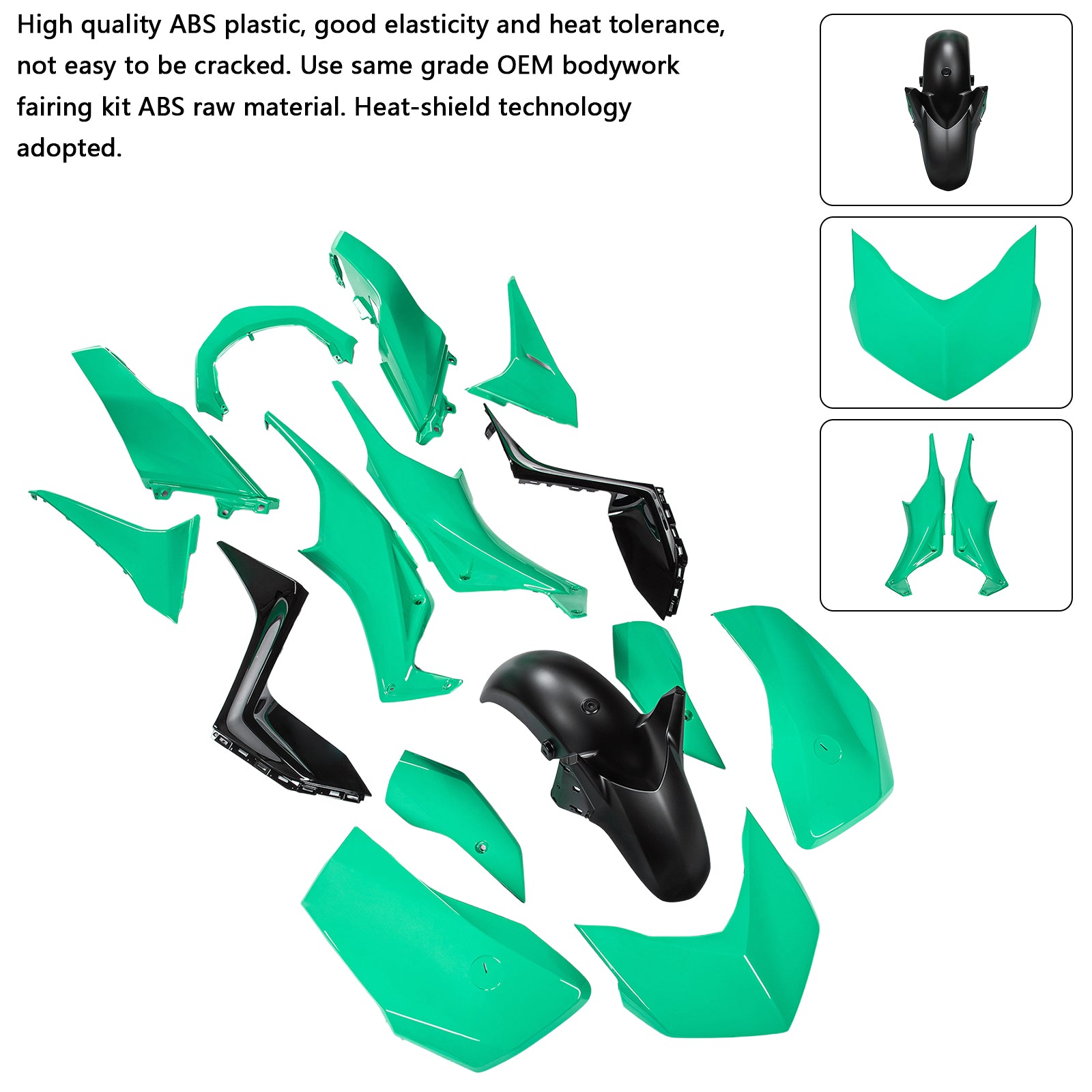 Kit de carénage de carrosserie ABS par injection pour Yamaha X-MAX 300 XMAX 2023-2024 12#