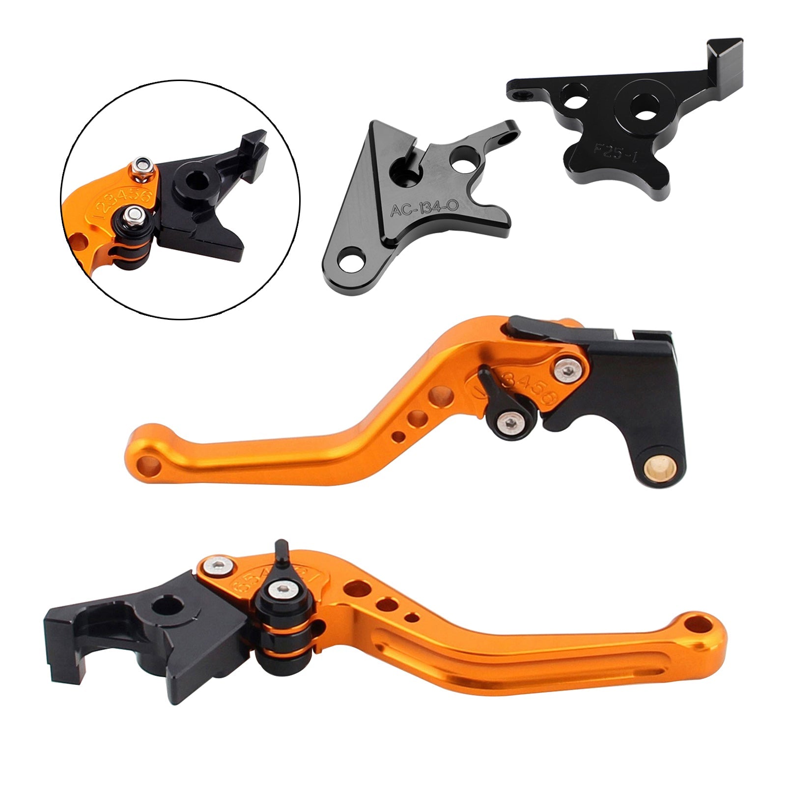 Krótka dźwignia hamulca i sprzęgła dla Honda CB350 CB350 2021-2023