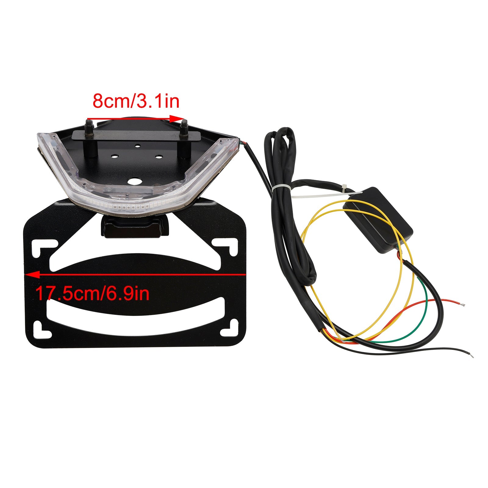 Support de cadre de support de plaque d'immatriculation BMW S1000RR 2021-2024