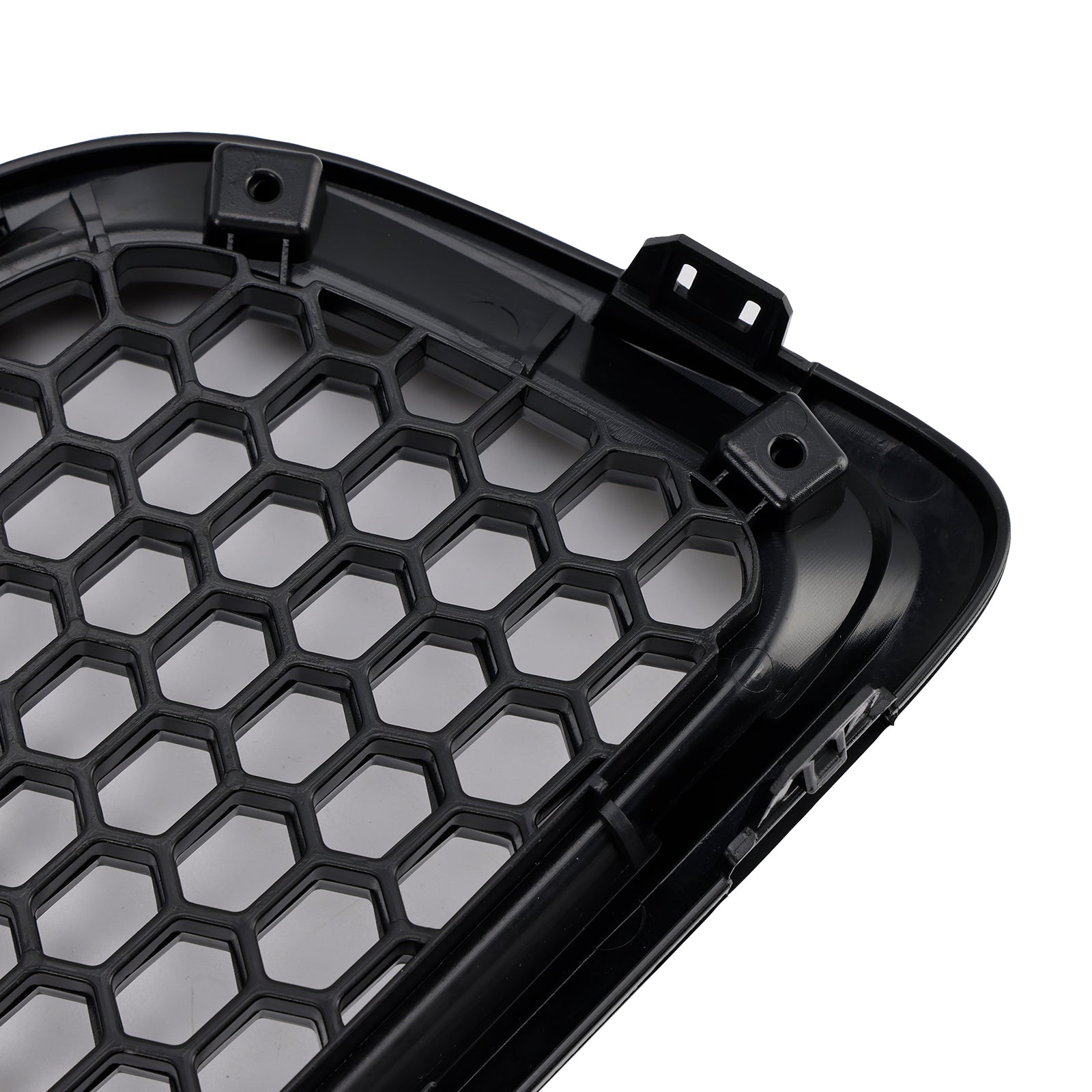 Grille de calandre en nid d'abeille pour pare-chocs avant noir brillant Volvo S40 V50 2008-2012