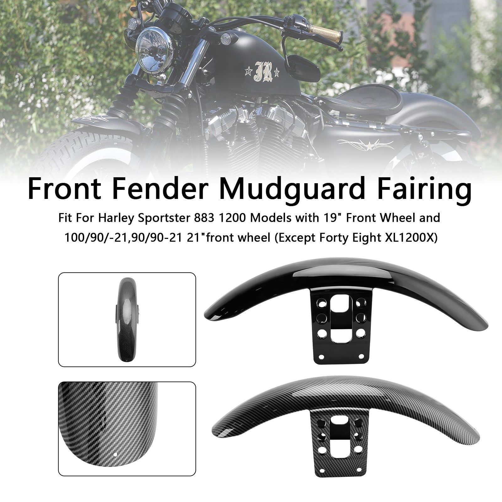 Striker di 883.1200 con sede ad alto Sportster dal 1988 a oggi