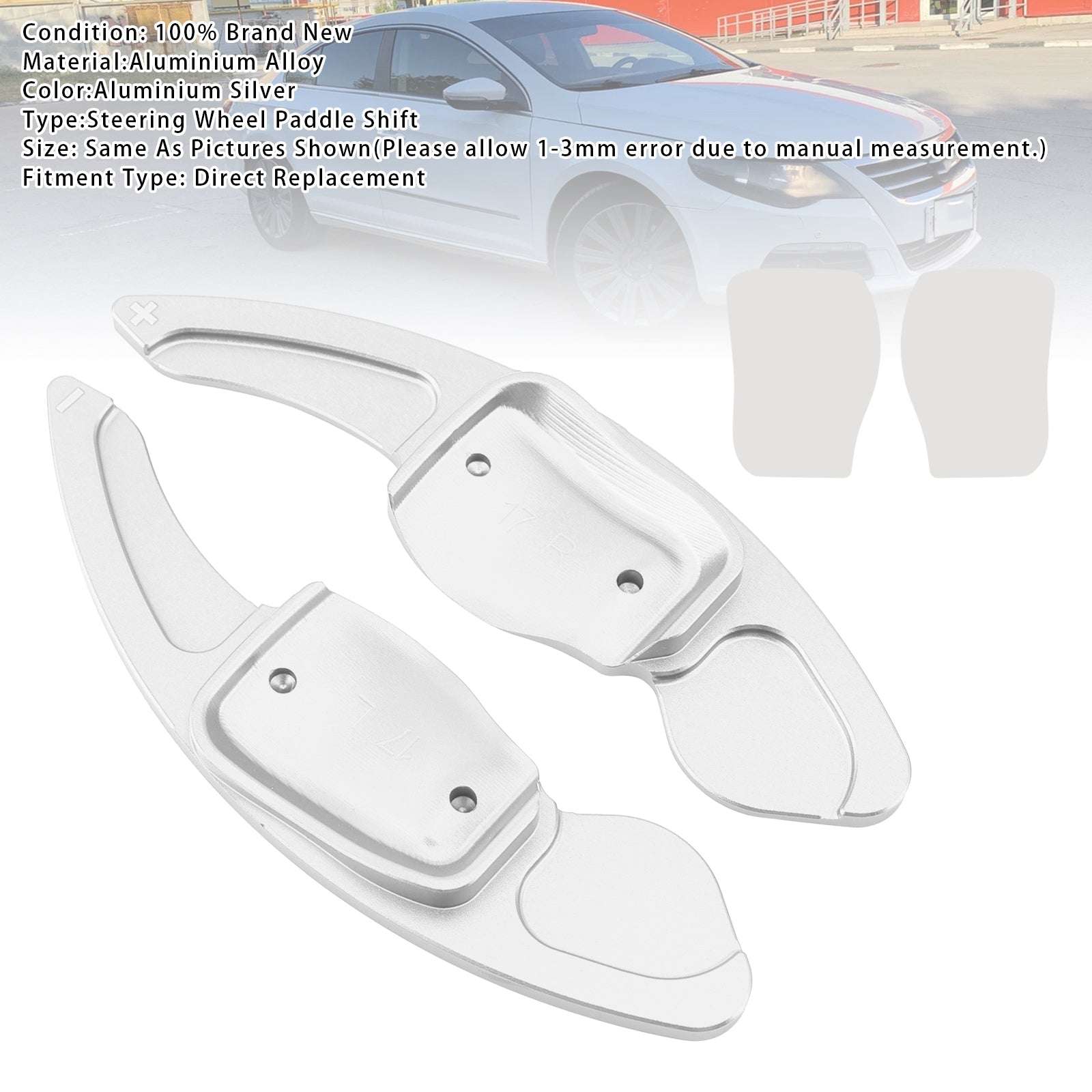 Verlenging van snelheidsverandering pallets achter het wiel voor stoel VW Scirocco