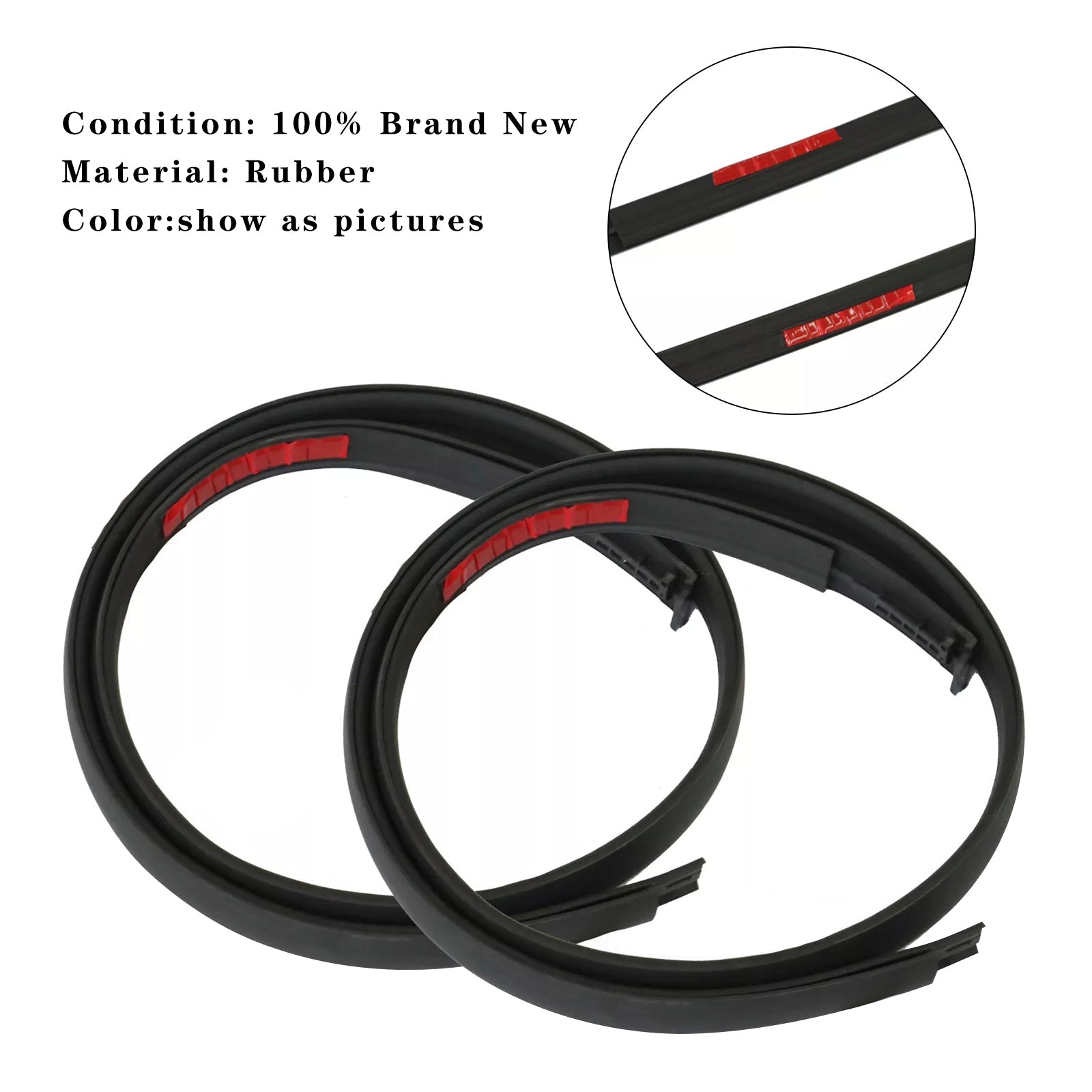 Gumijasta strešna oblikovanja za Toyota Tundra Double Cab 2007-2020, 2 sobi, levi in desni strani