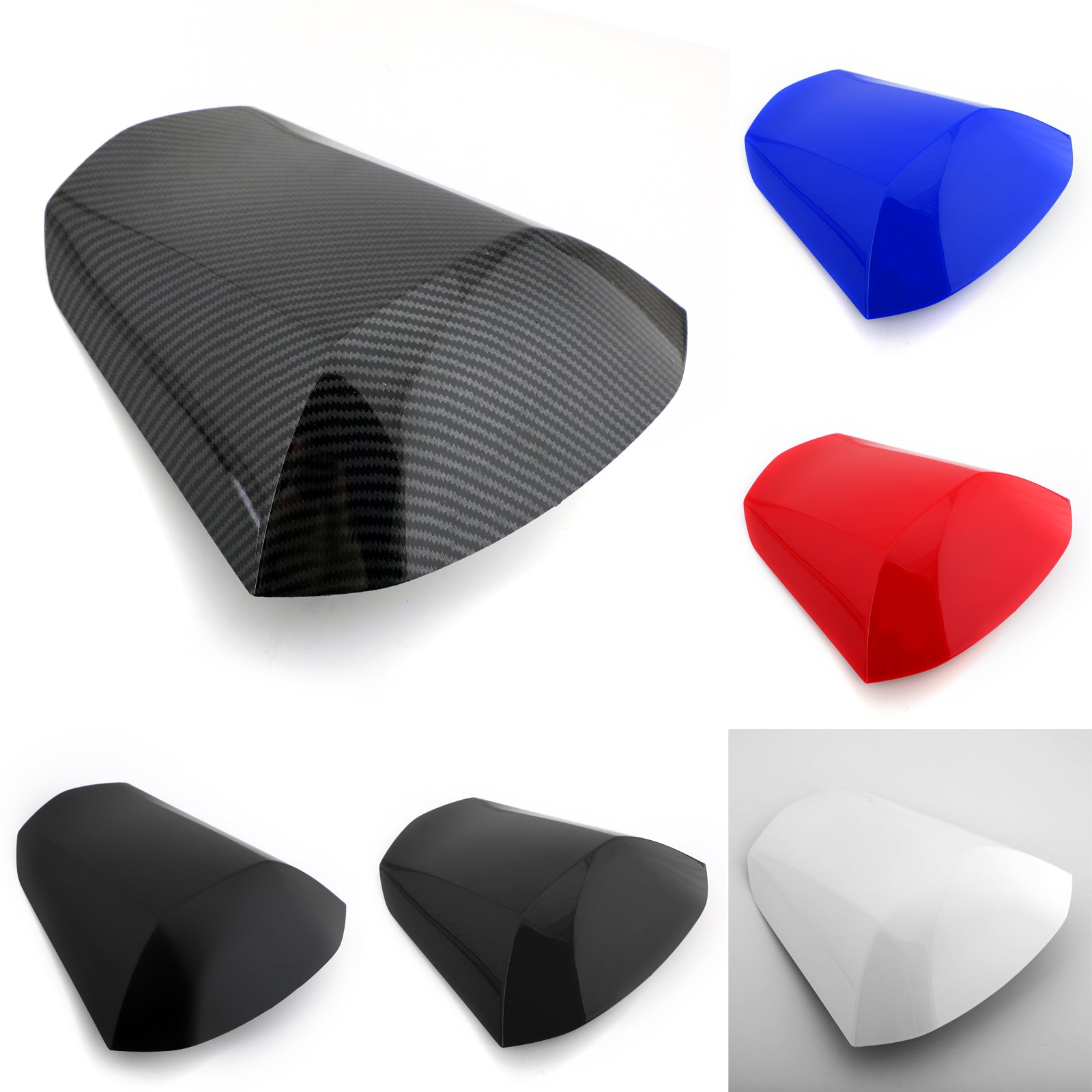 Matkustajan taka-Tank-Suzuki GSXR GSX-R 1000/1000R Yhteensopiva 2017-2024-musta yhteensopiva