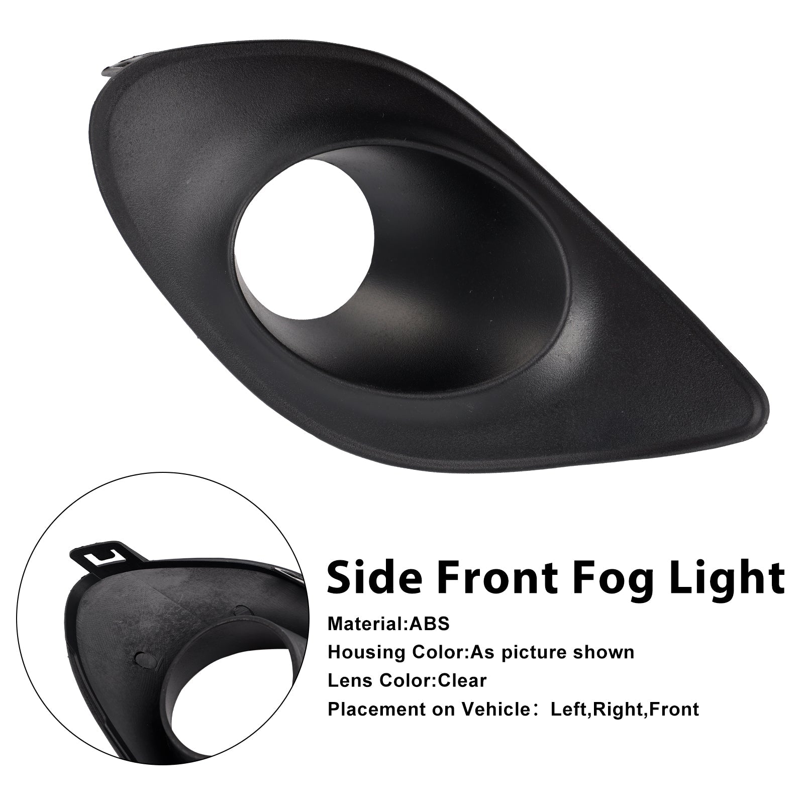 Lunette de feu antibrouillard côté droit pour Dodge Charger 2015-2022 68280428AA