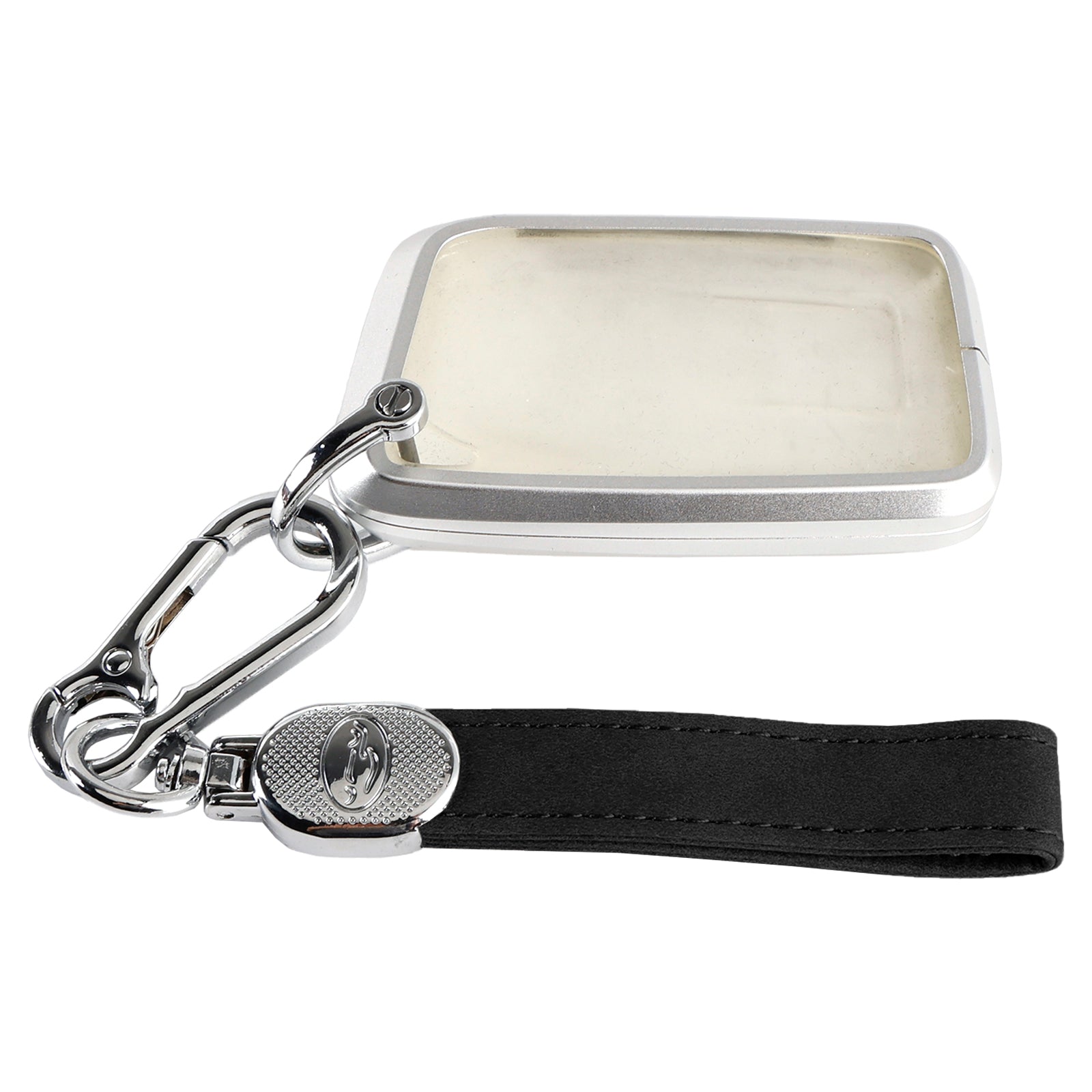 Zwarte beschermhoes van legering&Zachte TPU aluminium autosleutelhoes voor Lexus IS GS ES RX