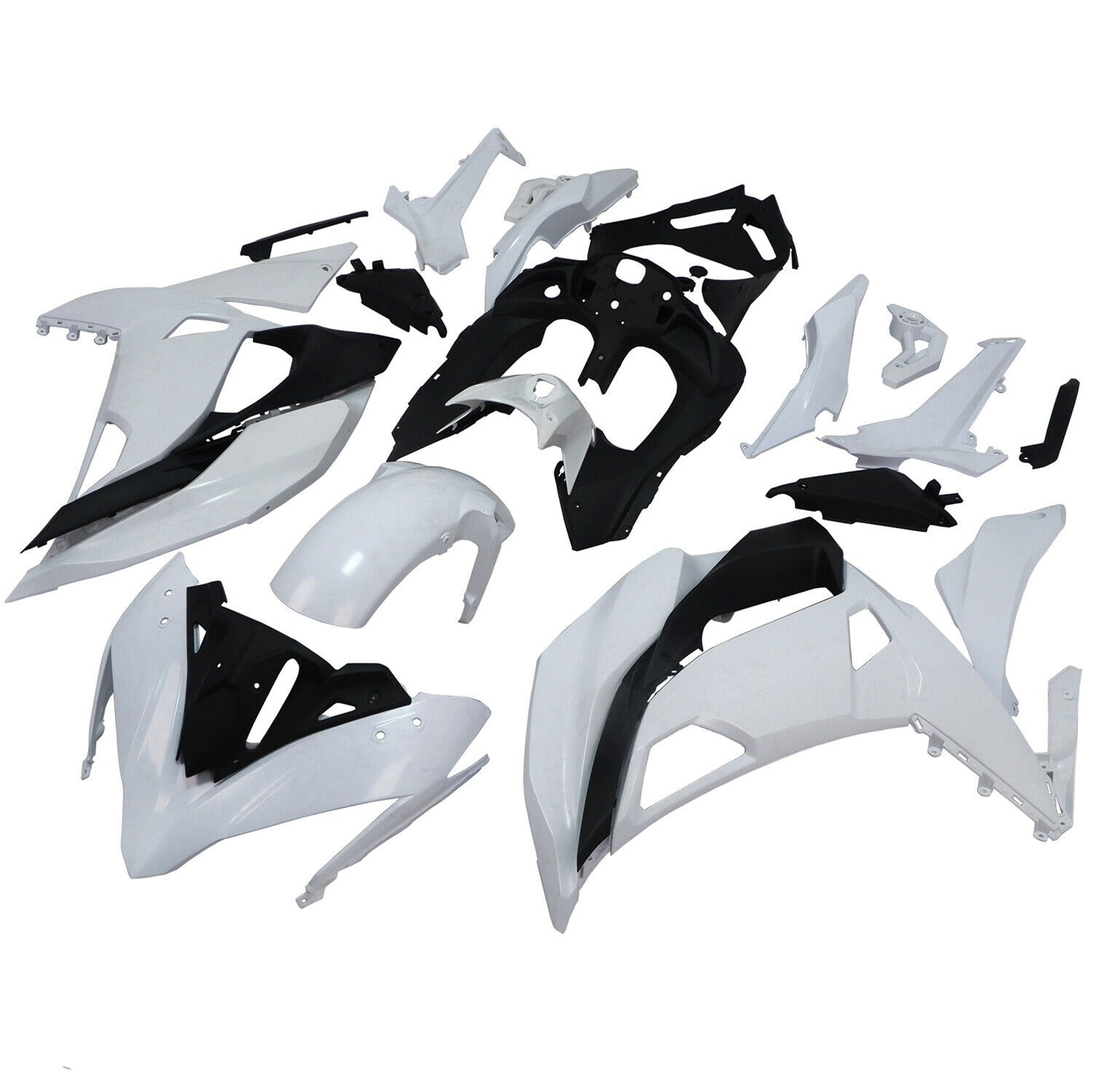 2017-2019 Kawasaki ER6F / Ninja650 Injection de carénage de carrosserie non peint