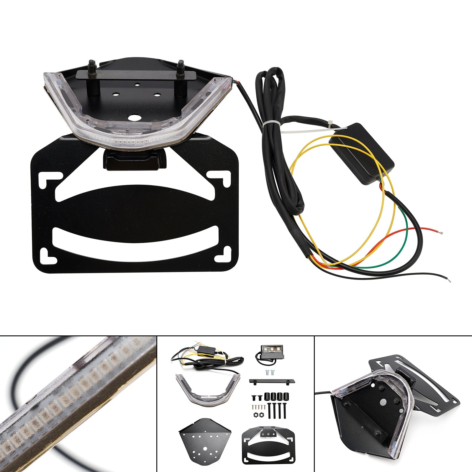 Support de cadre de support de plaque d'immatriculation BMW S1000RR 2021-2024