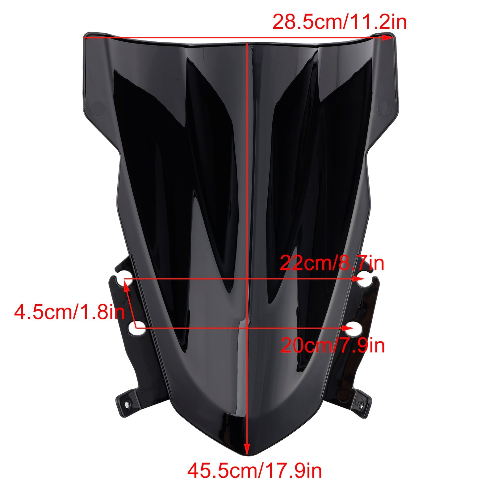 Szybka przednia dla Daytona 660 2024-2025 Motocykl przednią szybę