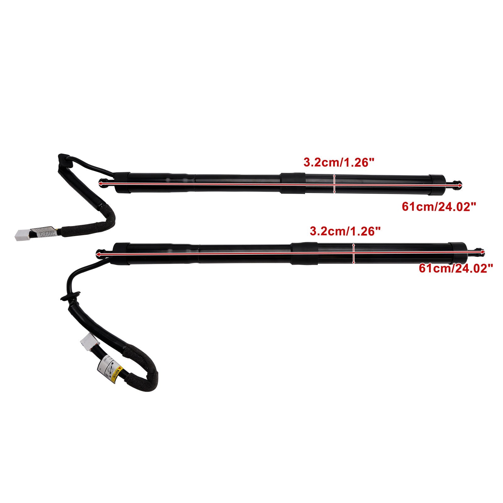 LEXUS RX RX350L RX450HL 2018-2022 - 2 električni oporniki zadnjih vrat prtljažnika - 6892048061 6892048060