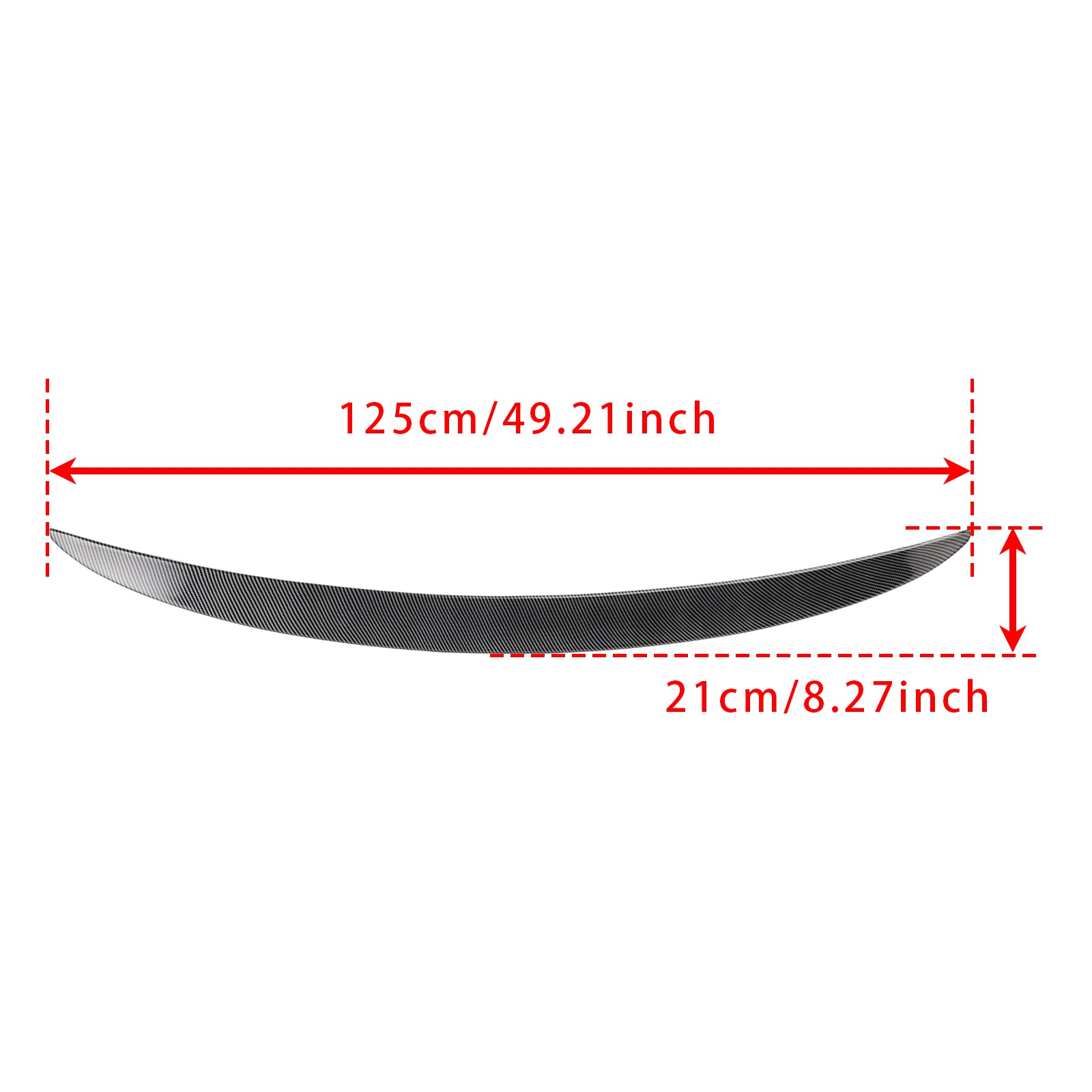 Fin del tronco posteriore in fibra di carbonio per BMW G30, G38, F90, M5 MP (2017-2023)