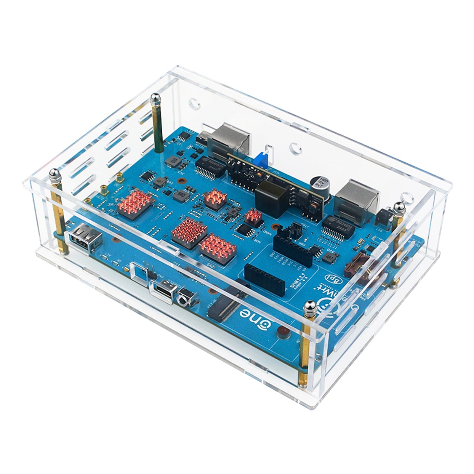 Banana pi aperta un radiatore in rame puro con dispositivo di raffreddamento del processore adesivo