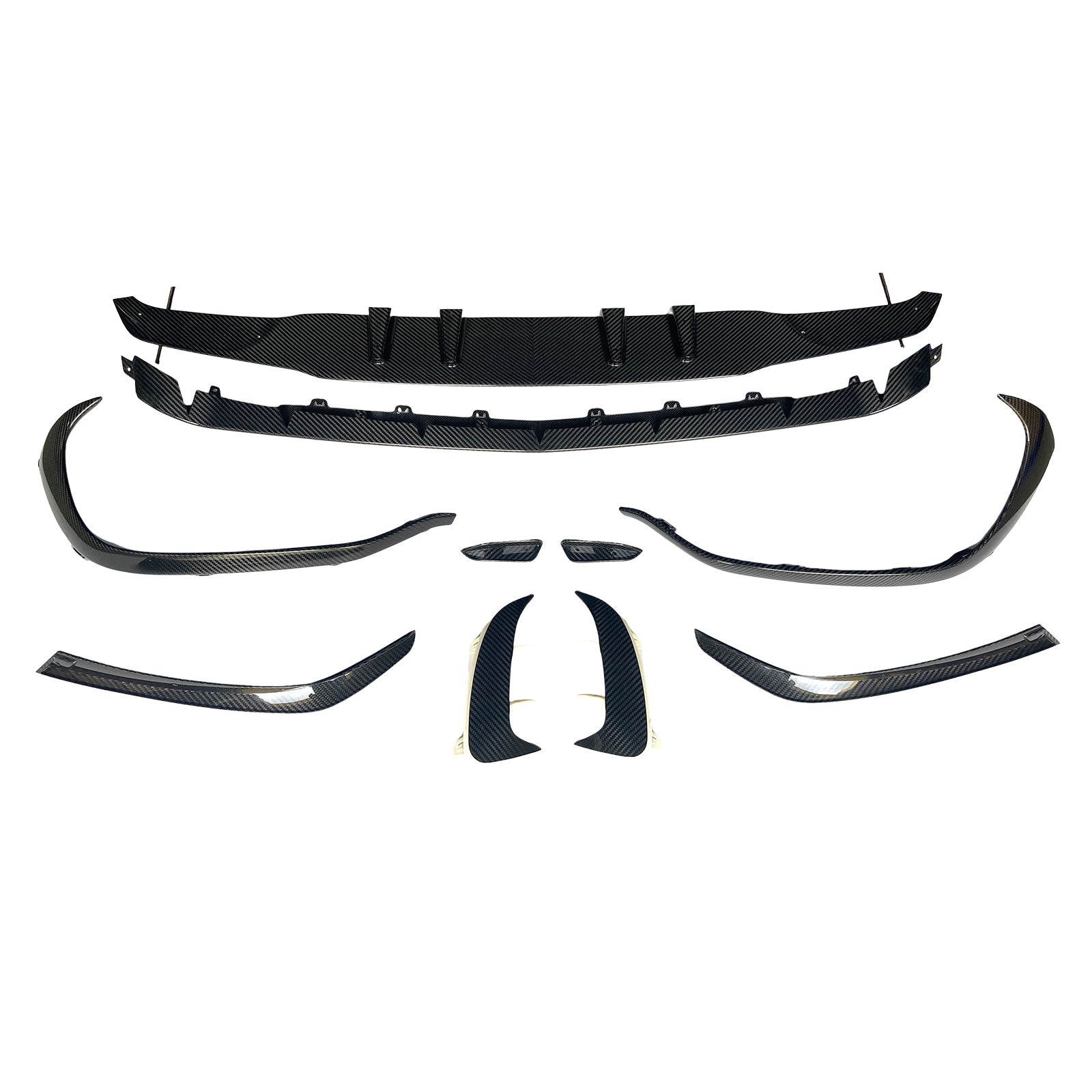 Kit carrosserie en fibre de carbone pour pare-chocs avant, compatible avec Mercedes-Benz Classe A W177 A45 (2019-2023) et W177 A45S.