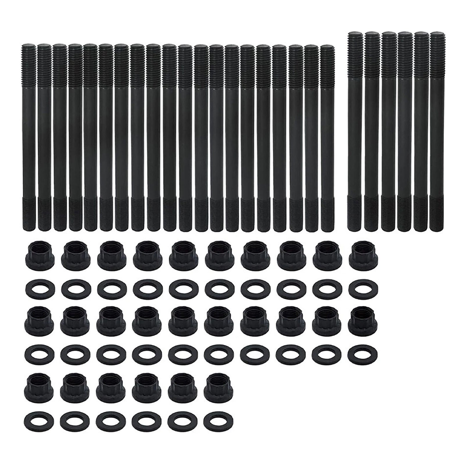 Cilinderkopboutenset 247-4202 voor Cummins 24v 5.9L en 6.7L Dodge dieselmotoren (1998-2018)