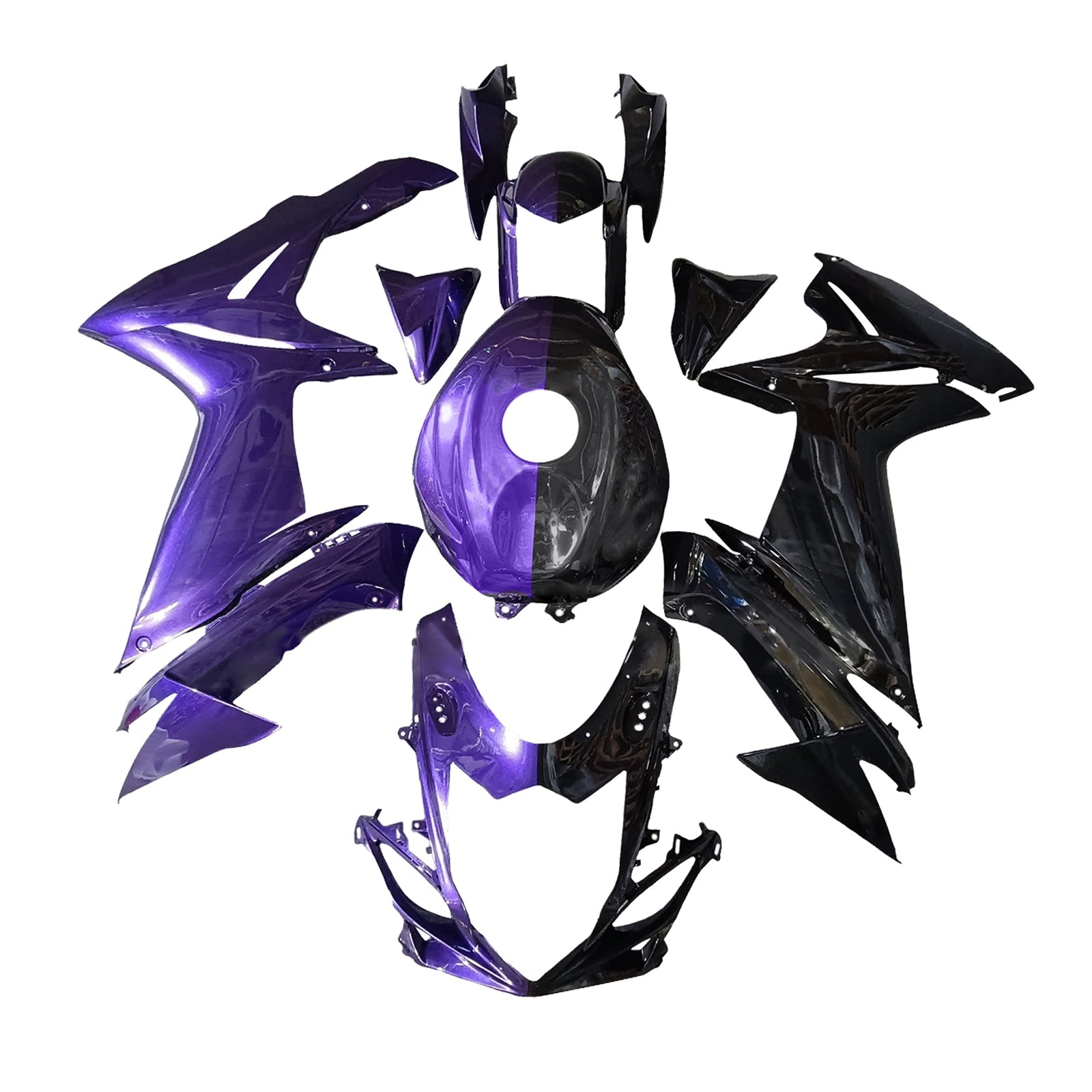 Kit di carenza iniettato in plastica ABS per Suzuki GSXR 600/750 2011-2025 K11