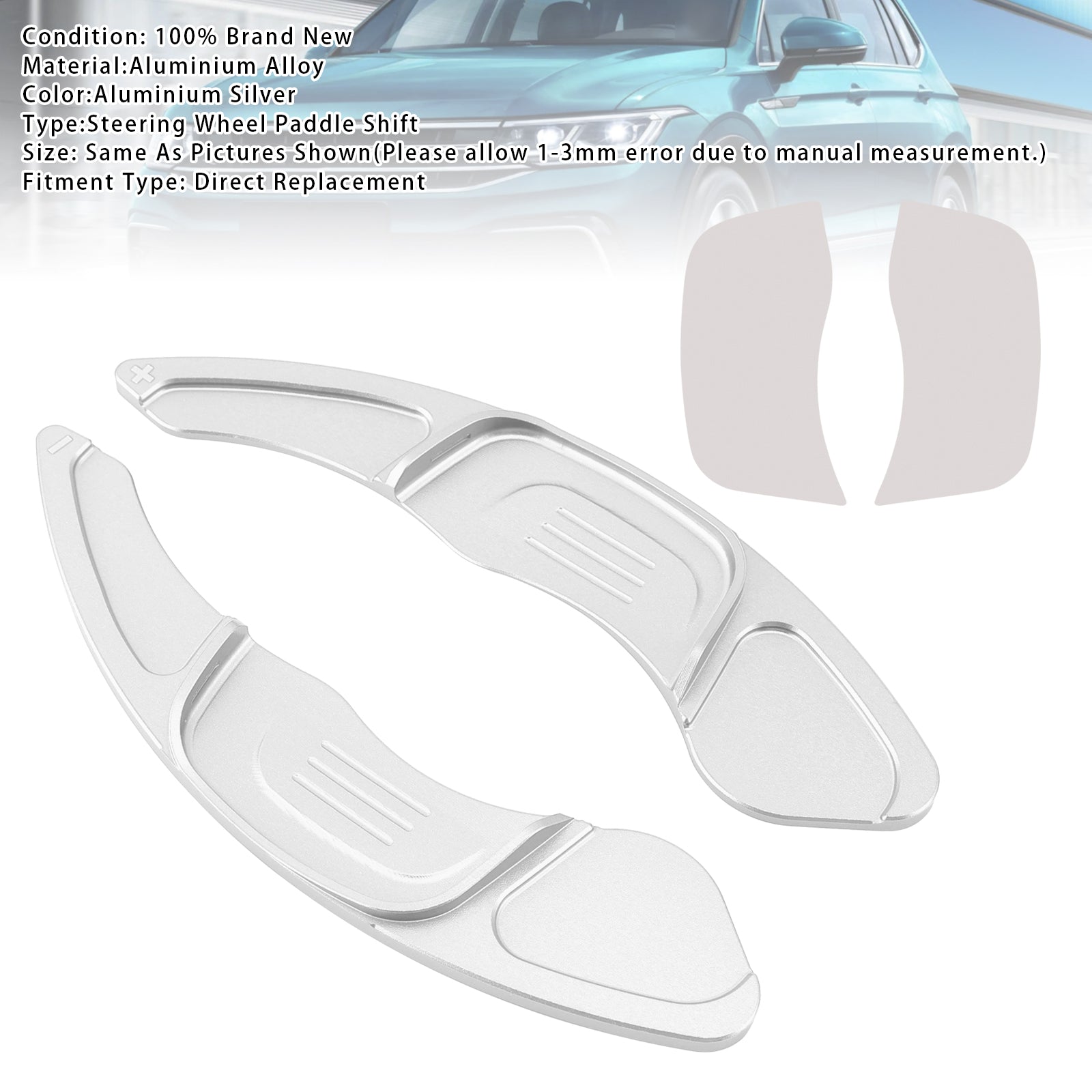 Verlenging van snelheidsverandering Pallets stuurwiel voor VW Golf 7 T-ROC