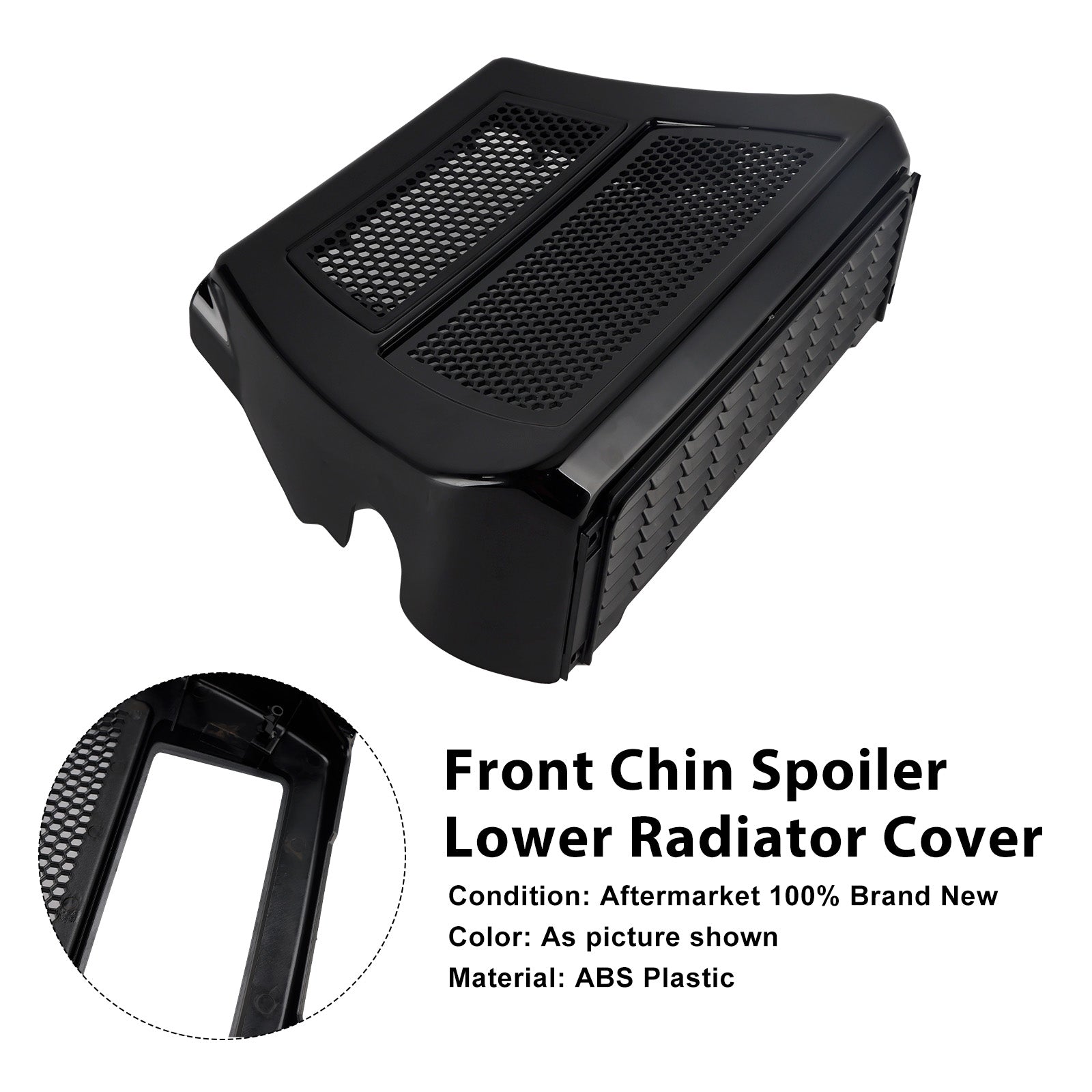 Protezione radiatore spoiler mento inferiore per CVO Street Glide FLHXSE 2023-2025