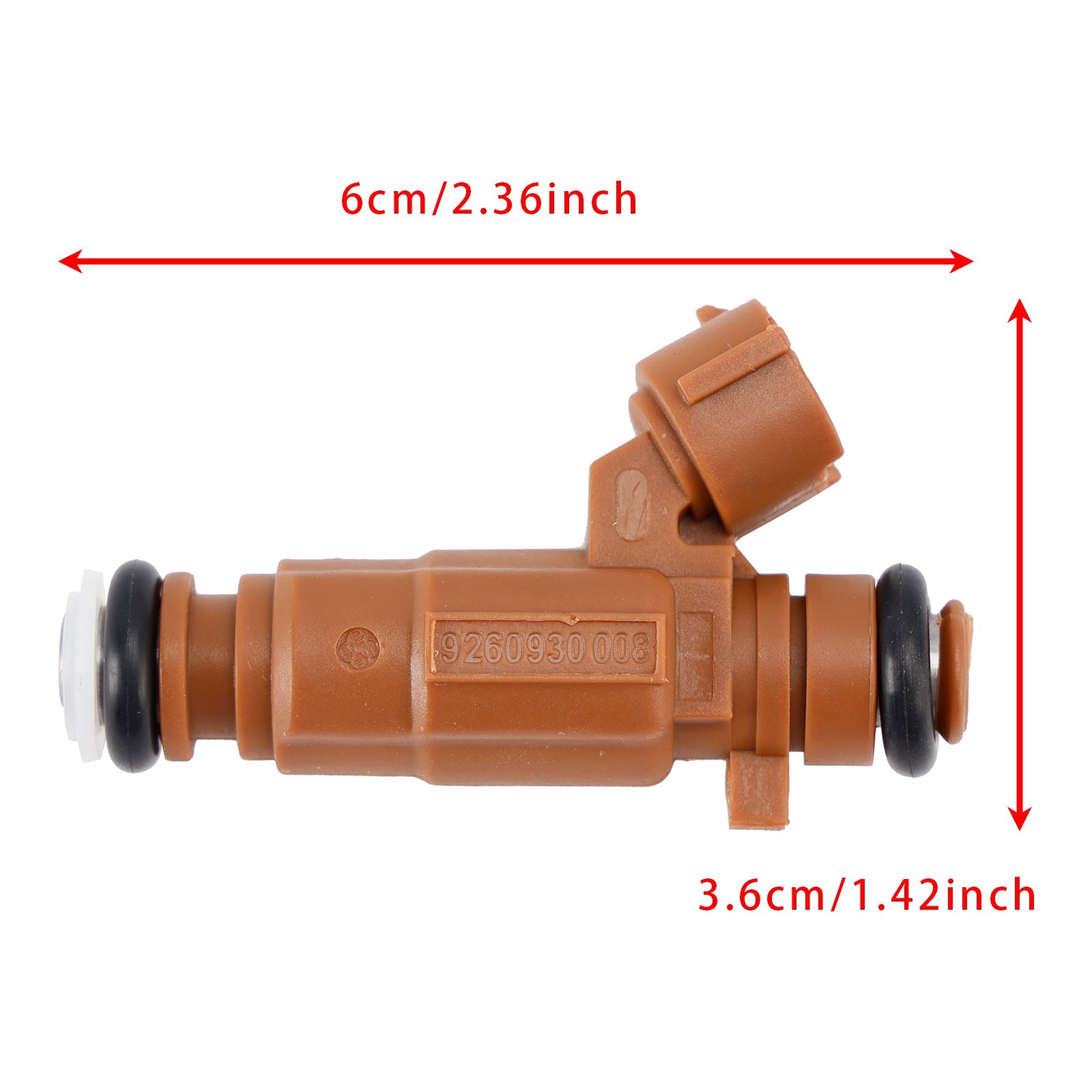 1x Brandstofinjector voor Kia Spectra Sephia 98-04 L4 1.8L 0K2A513250 9260930008