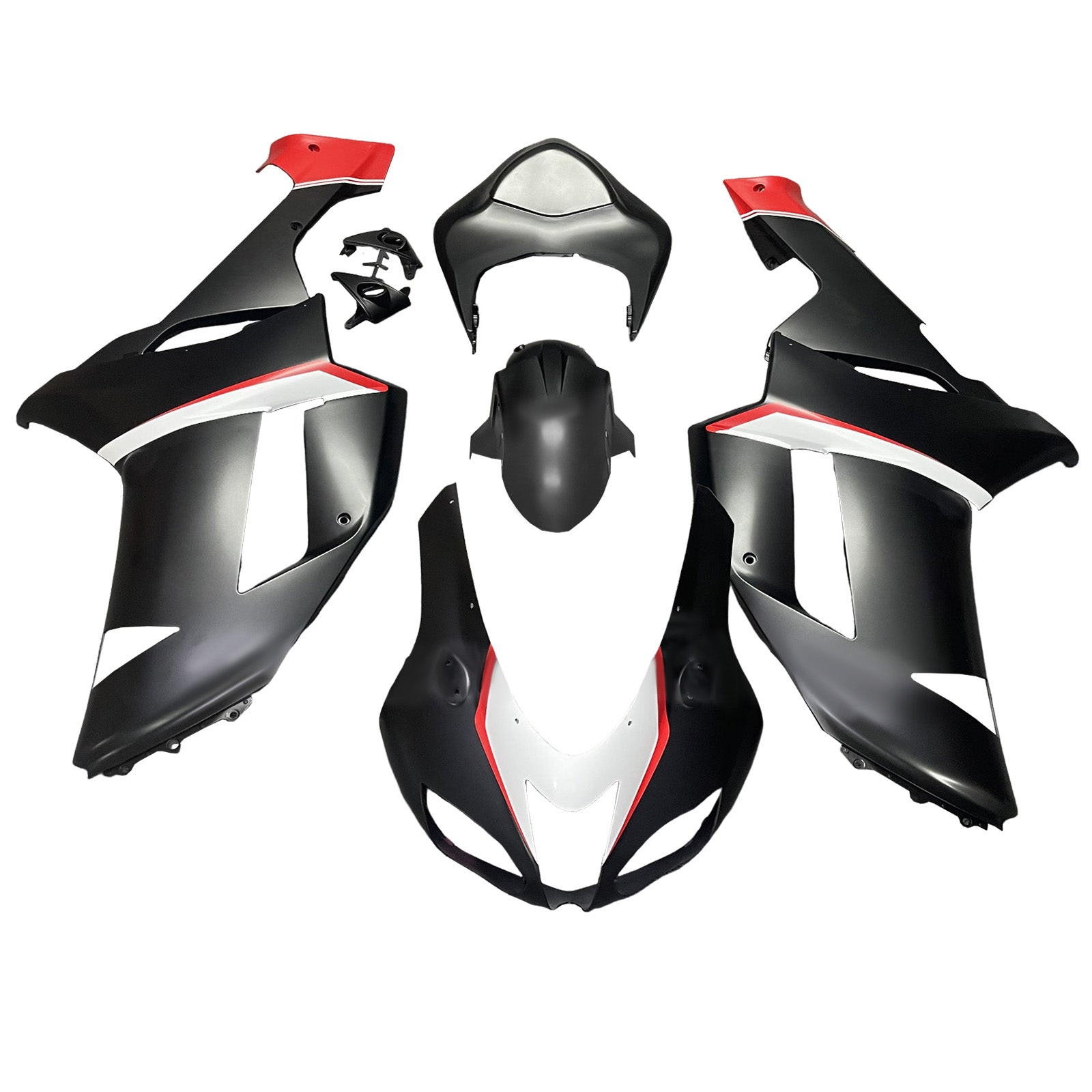 Injectie kuipkit, ABS Plastic carrosserie voor Kawasaki ZX6R 636 2007-2008