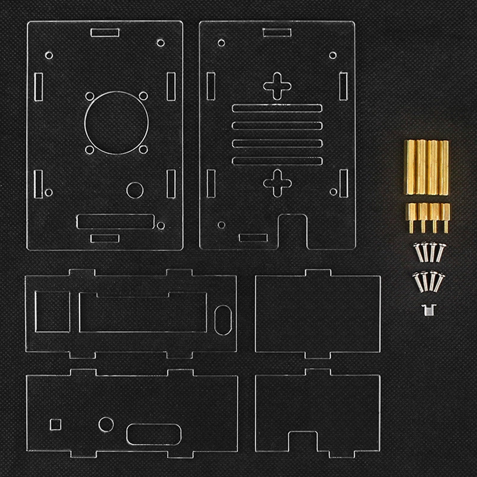 Oranje pi rv2 speciale ontwikkelingskaart, transparante acrylkast