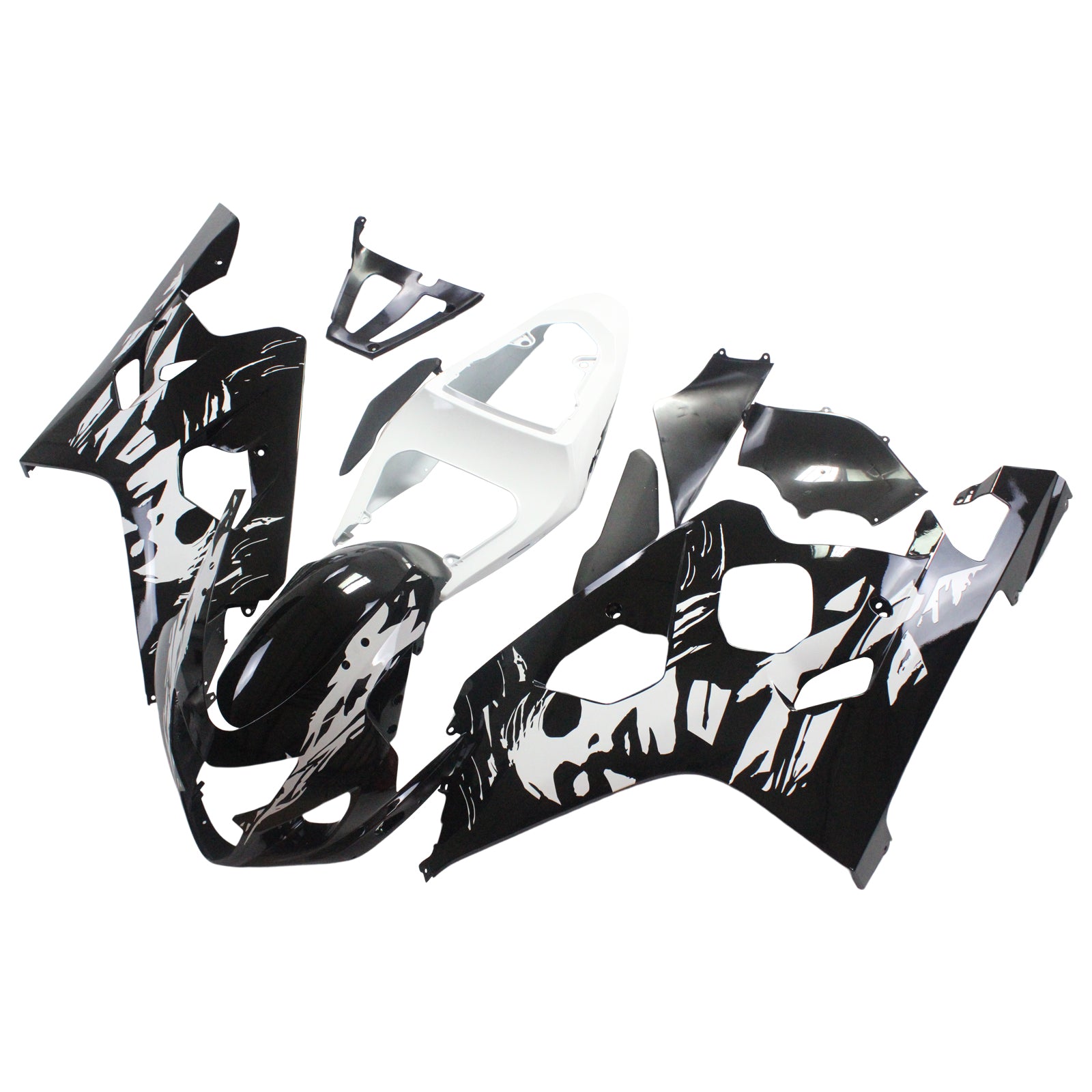 Kit de carénage par injection, carrosserie en plastique ABS pour Suzuki GSXR 600/750 2004-2005 K4