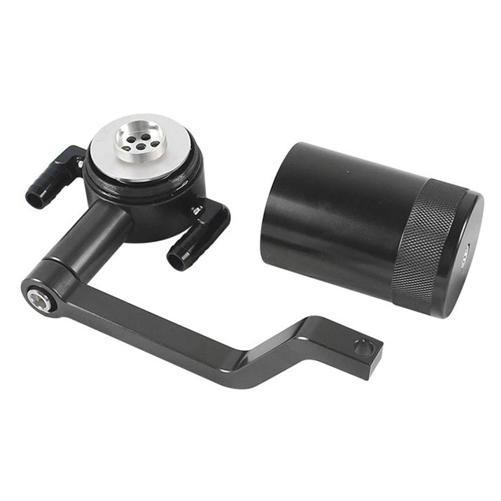 Lata de captura de aceite/separador de aire negro para Dodge Charger Challenger 2011-2021