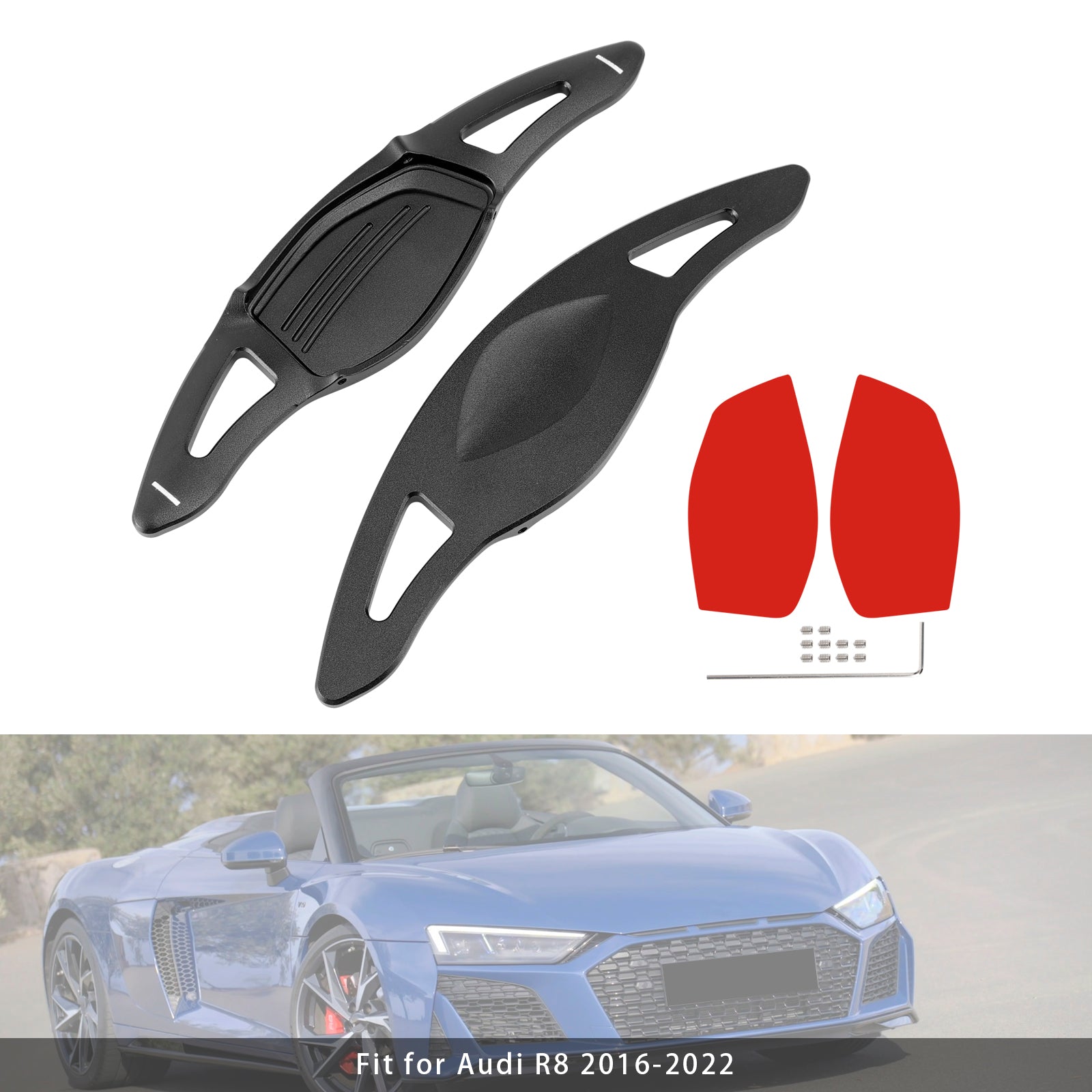 Razširitev volanskega obroča za spreminjanje hitrosti za Audi RS5 RS3 TT RS aluminij