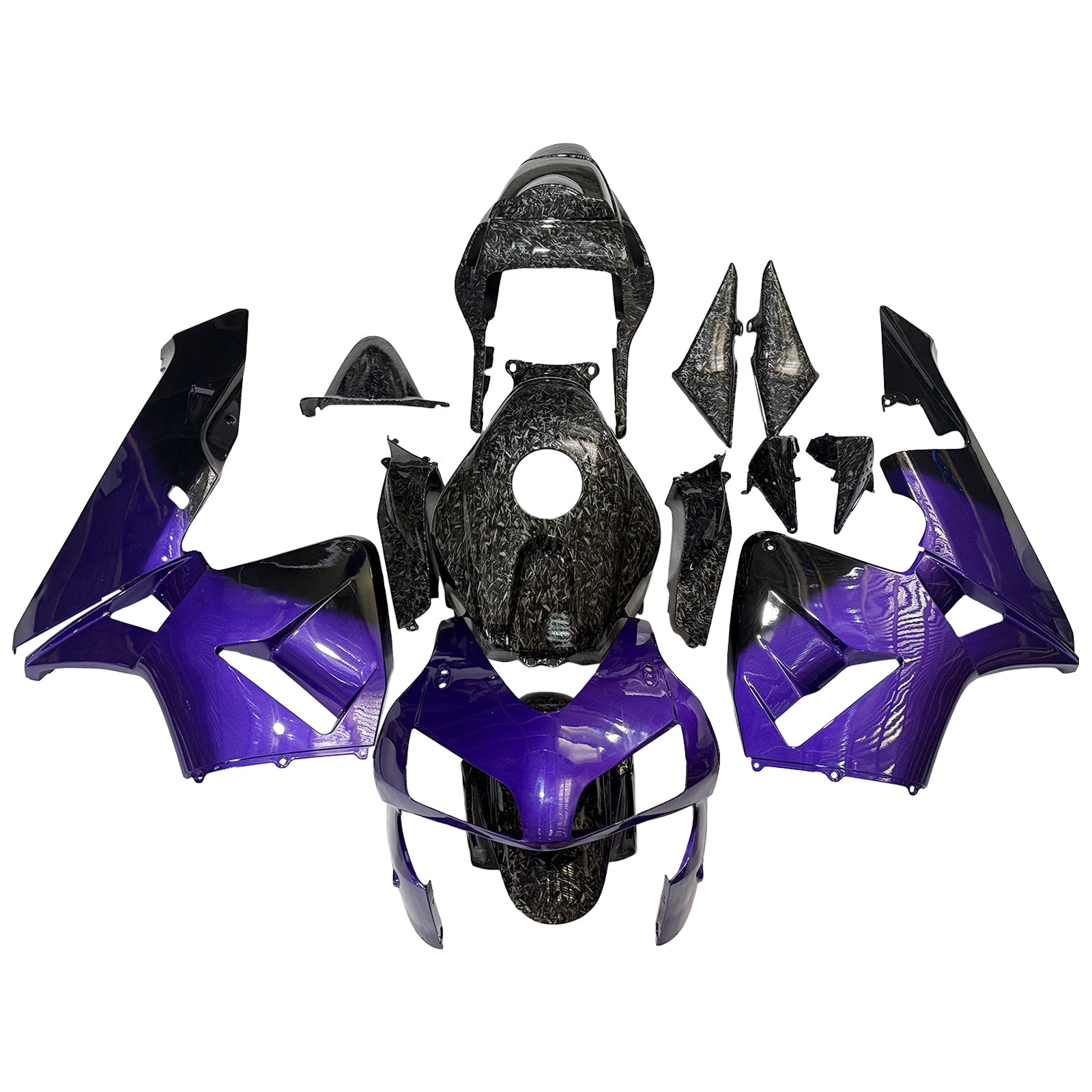 ABS Plastic Kairing Kit voor Honda CBR600R 2003-2004 F5