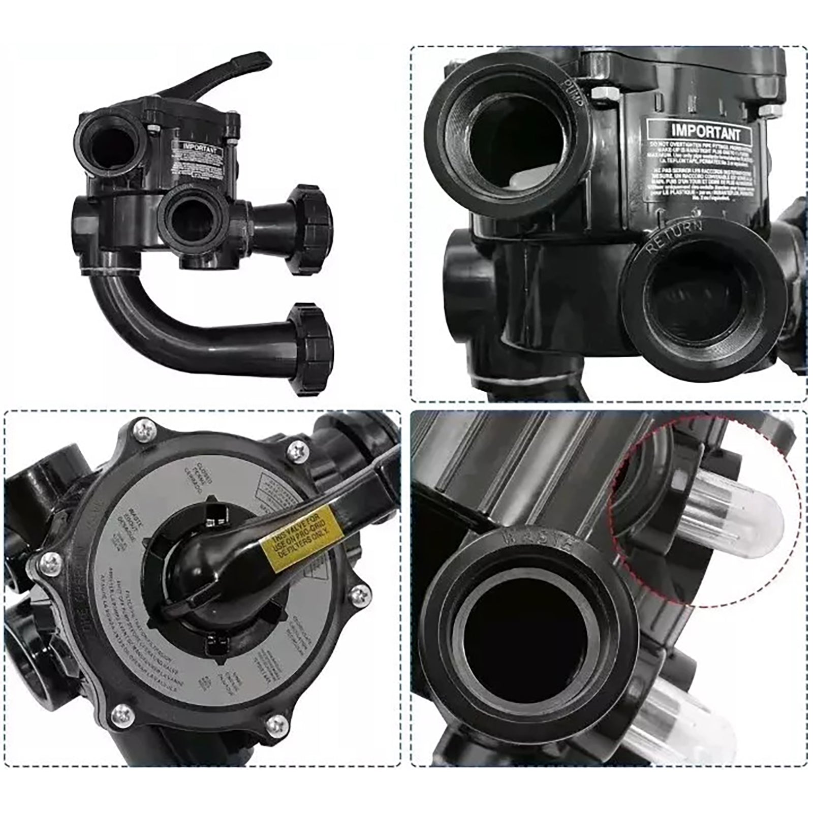 SP0710XR50 Multiport Regulativni ventil, prilagojen seriji Hayward Pro Vari-Flo