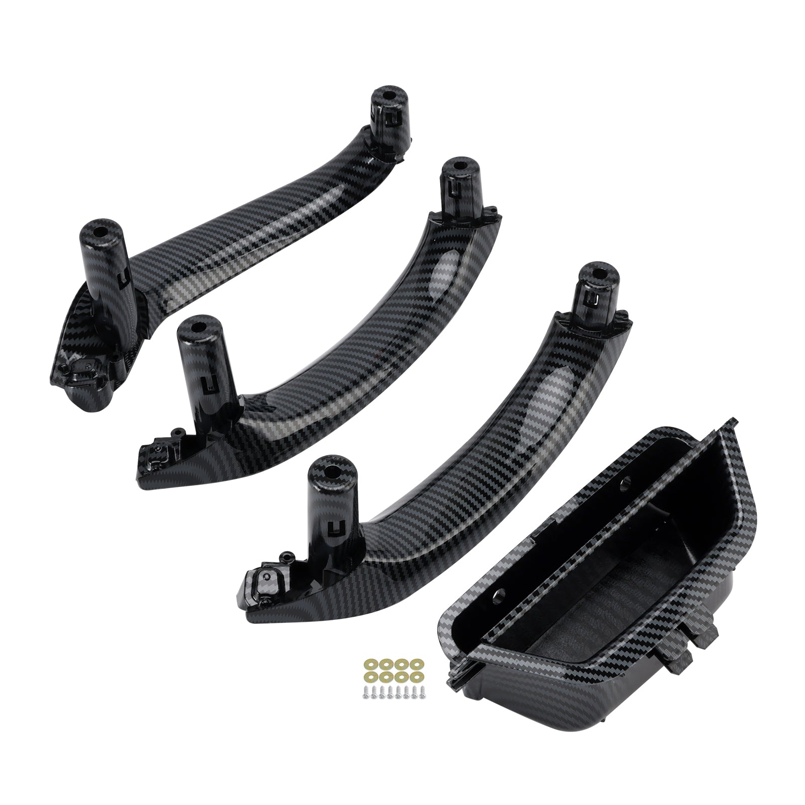 Koolstofvezel binnendeurgreepset 51417250307 voor BMW X3 (F25) X4 (F26)