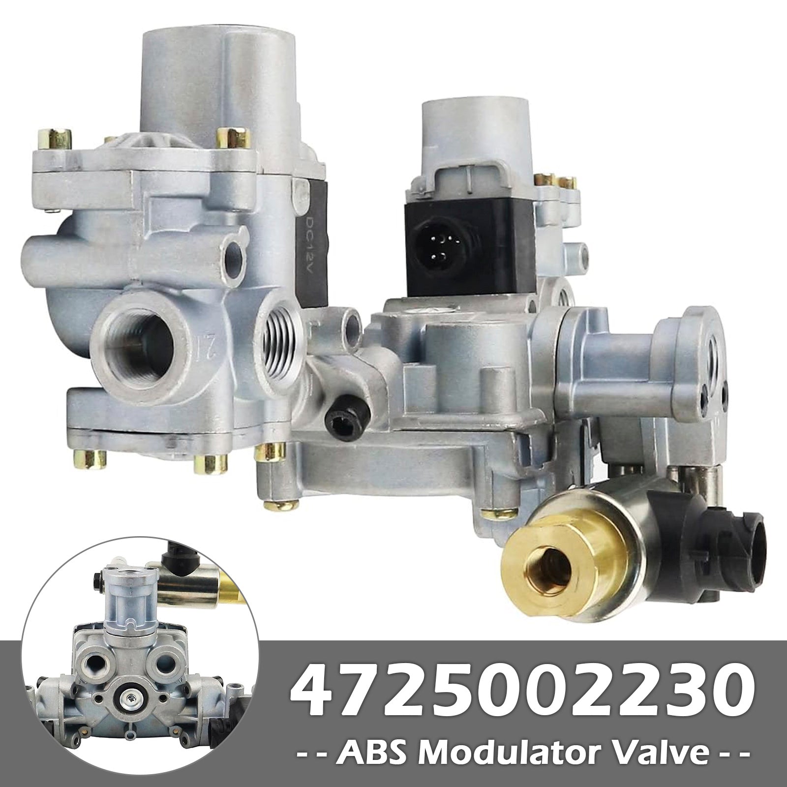 Nieuwe Wabco ABS modulerende klep elektronische besturingseenheid 4725002230