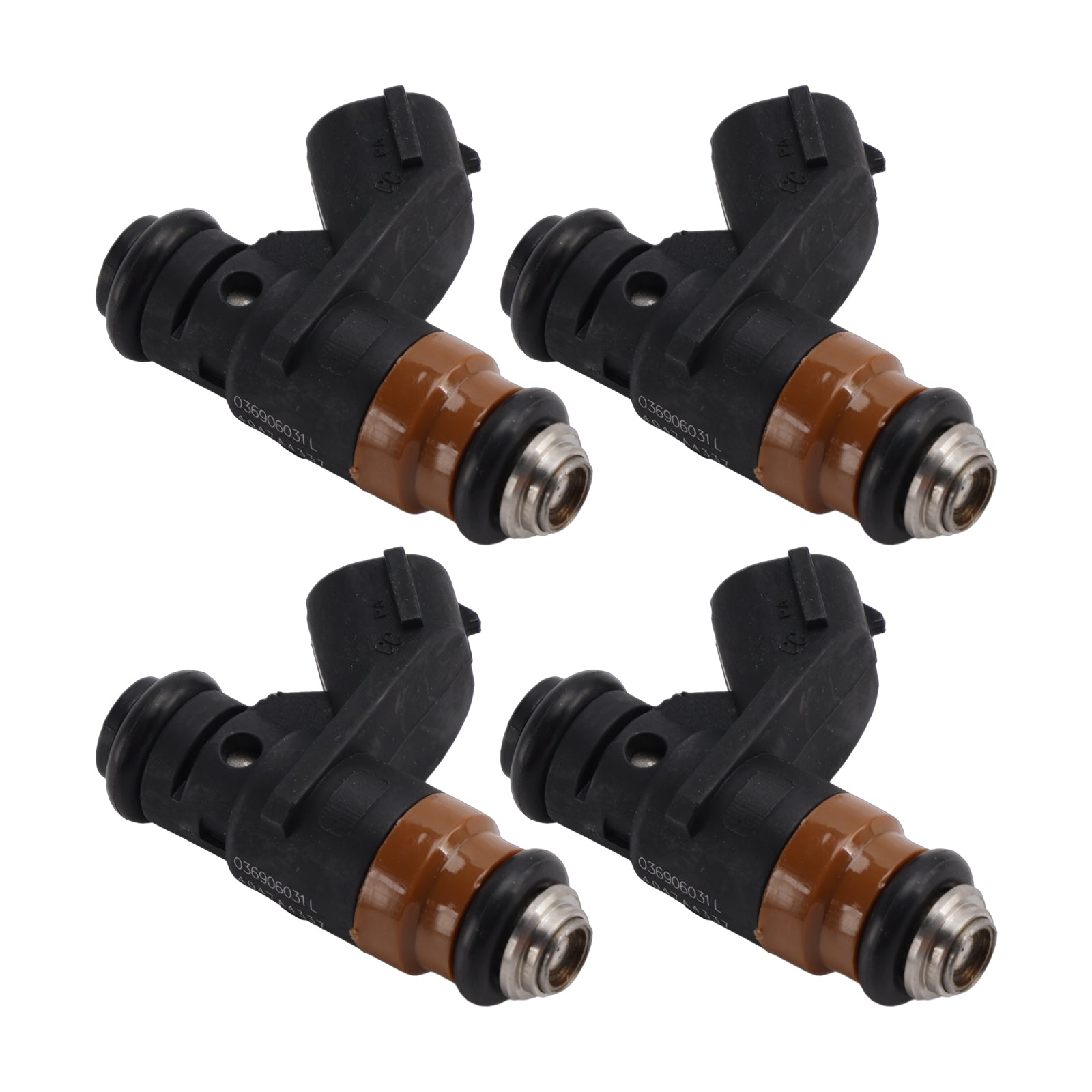 4x Brandstofinjector voor Seat Cordoba Ibiza Skoda Fabia VW Golf 1.4 1.6 036906031L