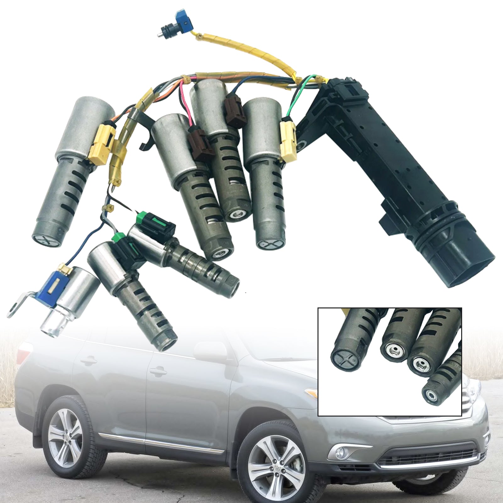 TOYOTA HIGHLANDER 2.7L U760E 2008-2019 Vaihteiston solenoidi valjailla 6 vaihdetta