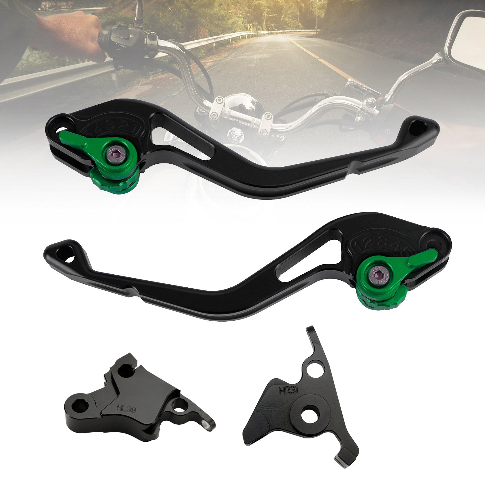 Nova ročica za zavoro s kratko sklopko, primerna za CFMOTO 450SR 21-23 450NK 23-24