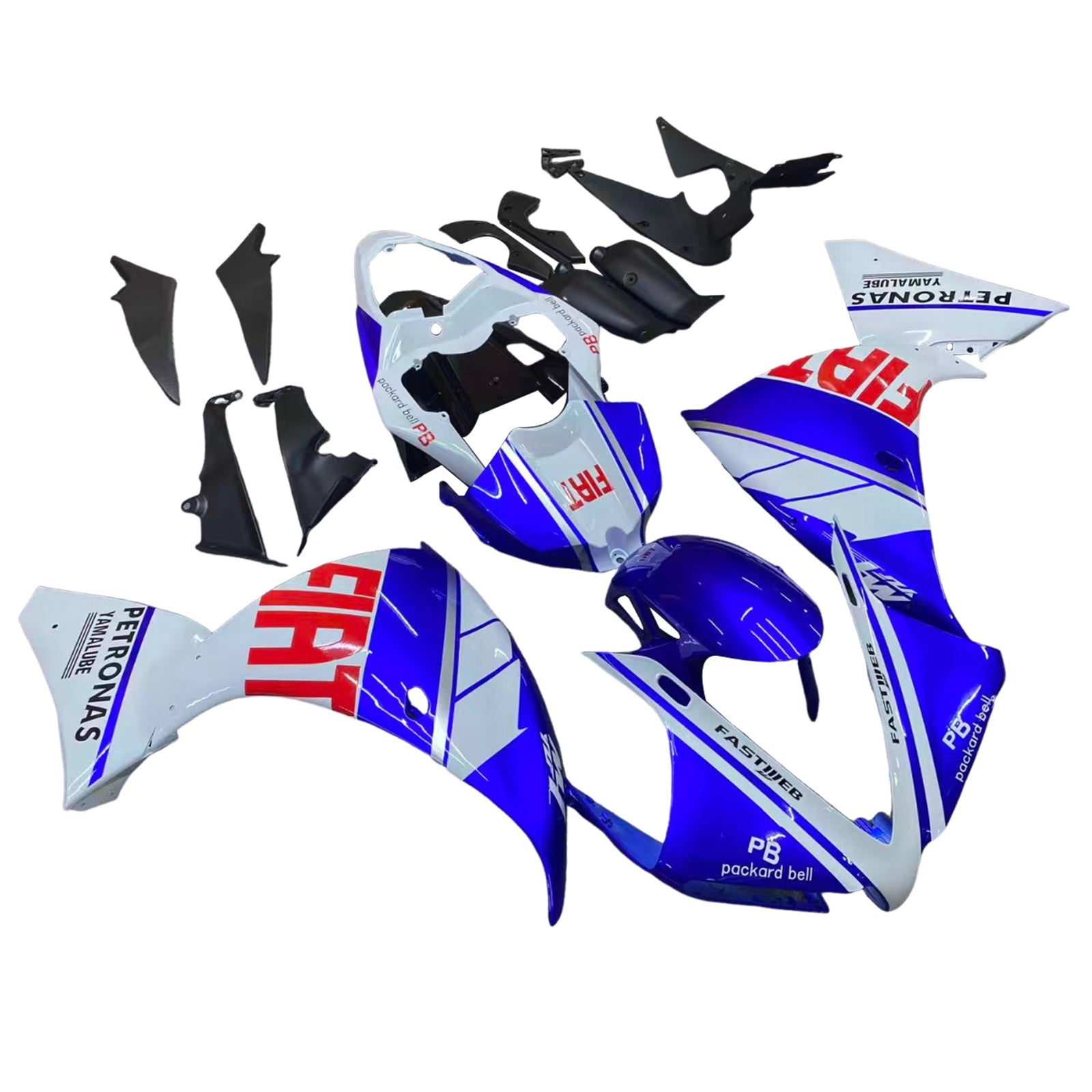 Kit de carénage à injection en plastique ABS pour Yamaha YZF 1000 R1 2012-2014