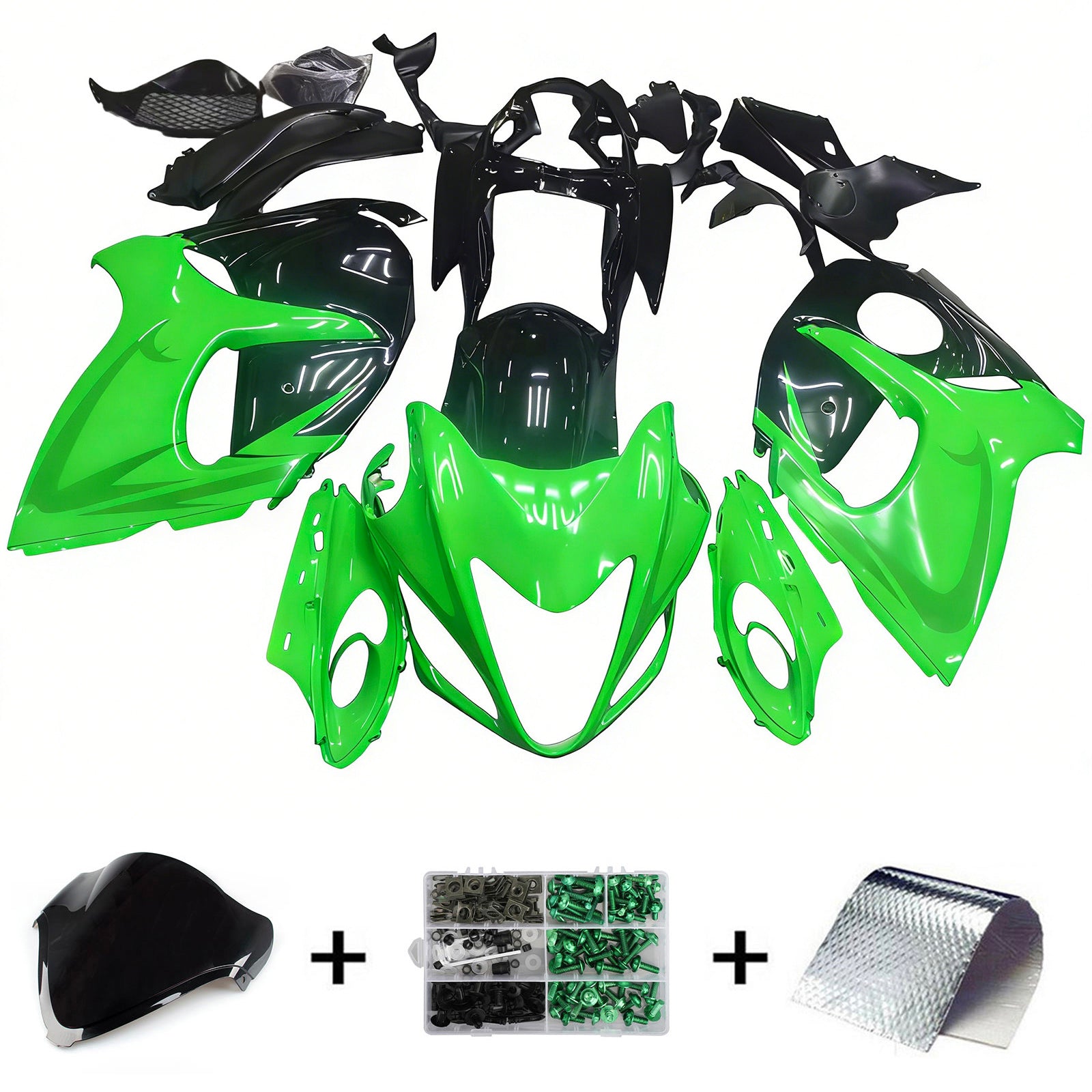 Kit de carénage en plastique ABS injecté pour Suzuki Hayabusa GSX1300R 2008-2020